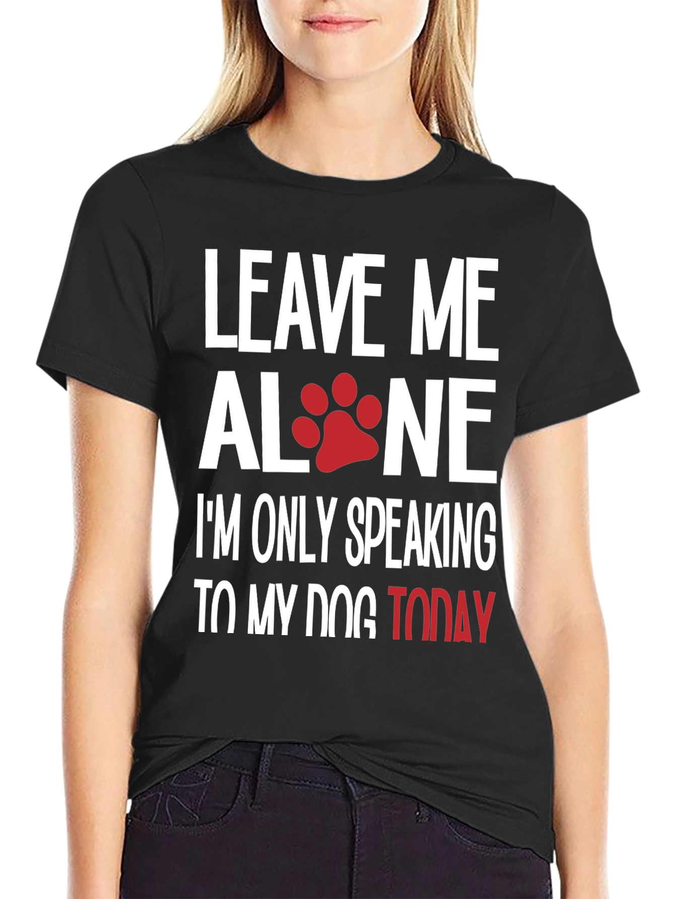 Leave Me Alone Dog T-Shirt