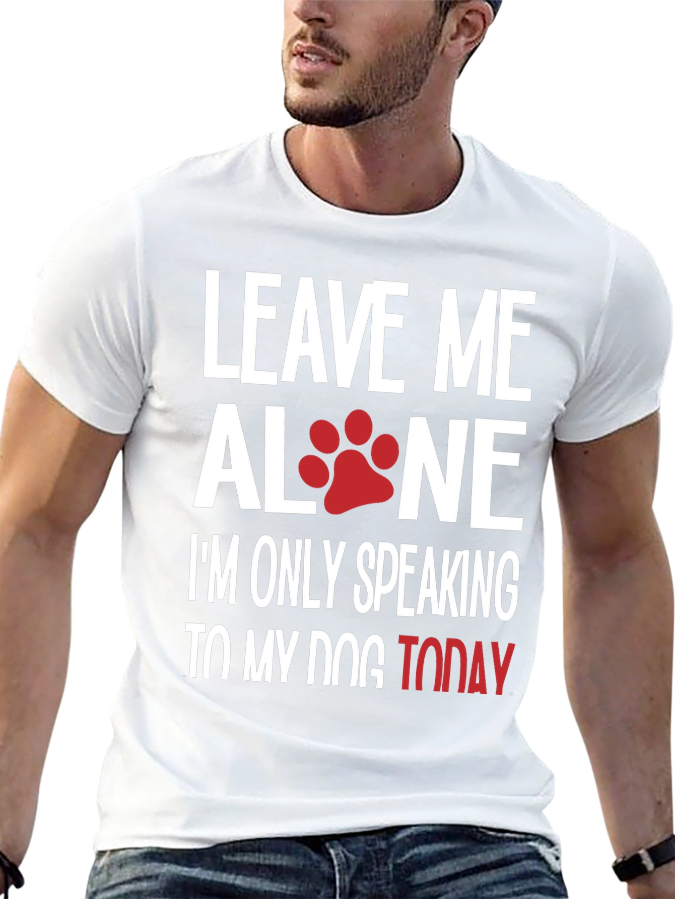Leave Me Alone Dog T-Shirt