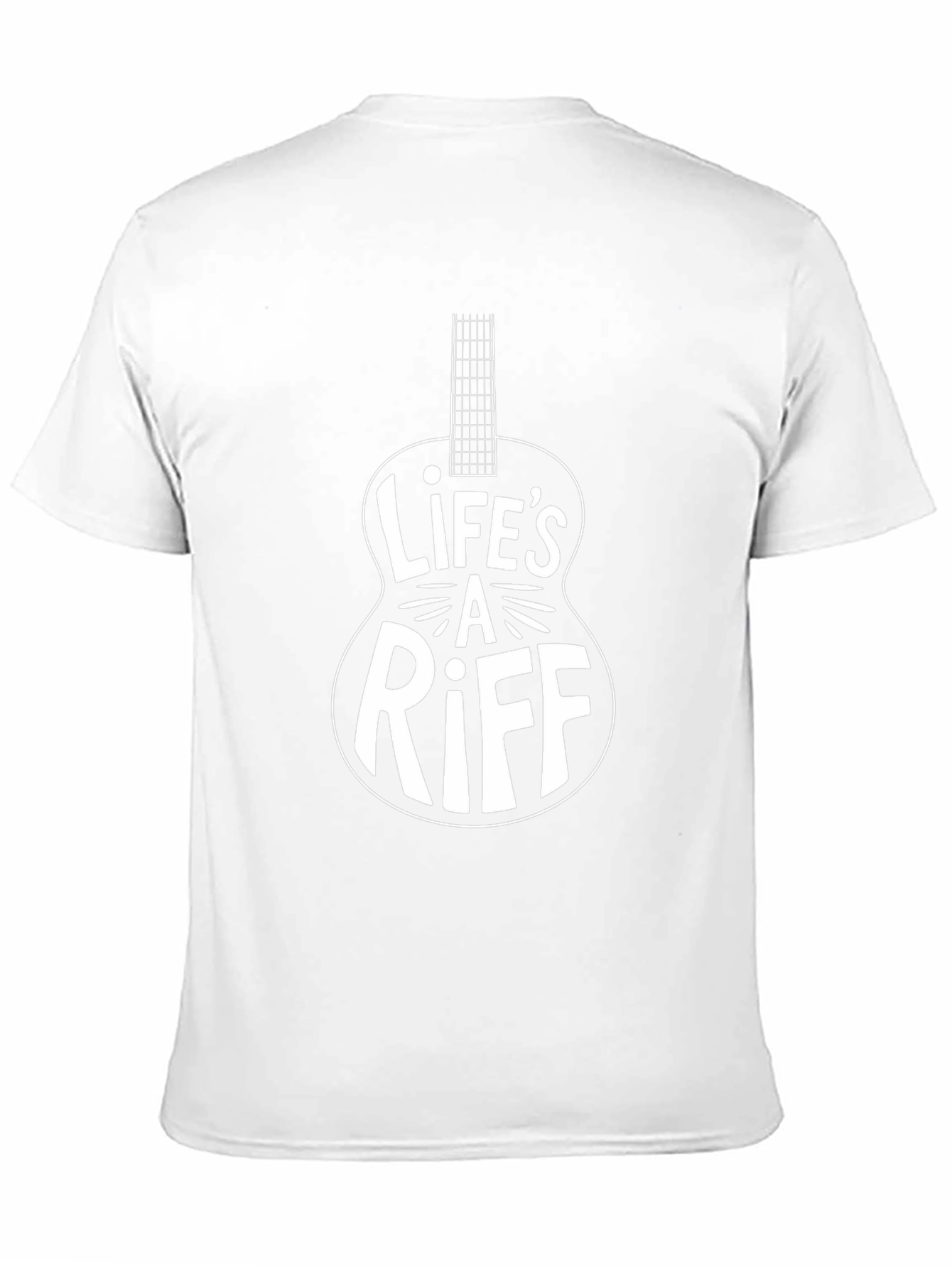 Lifes A Riff Guitar T-Shirt - Black