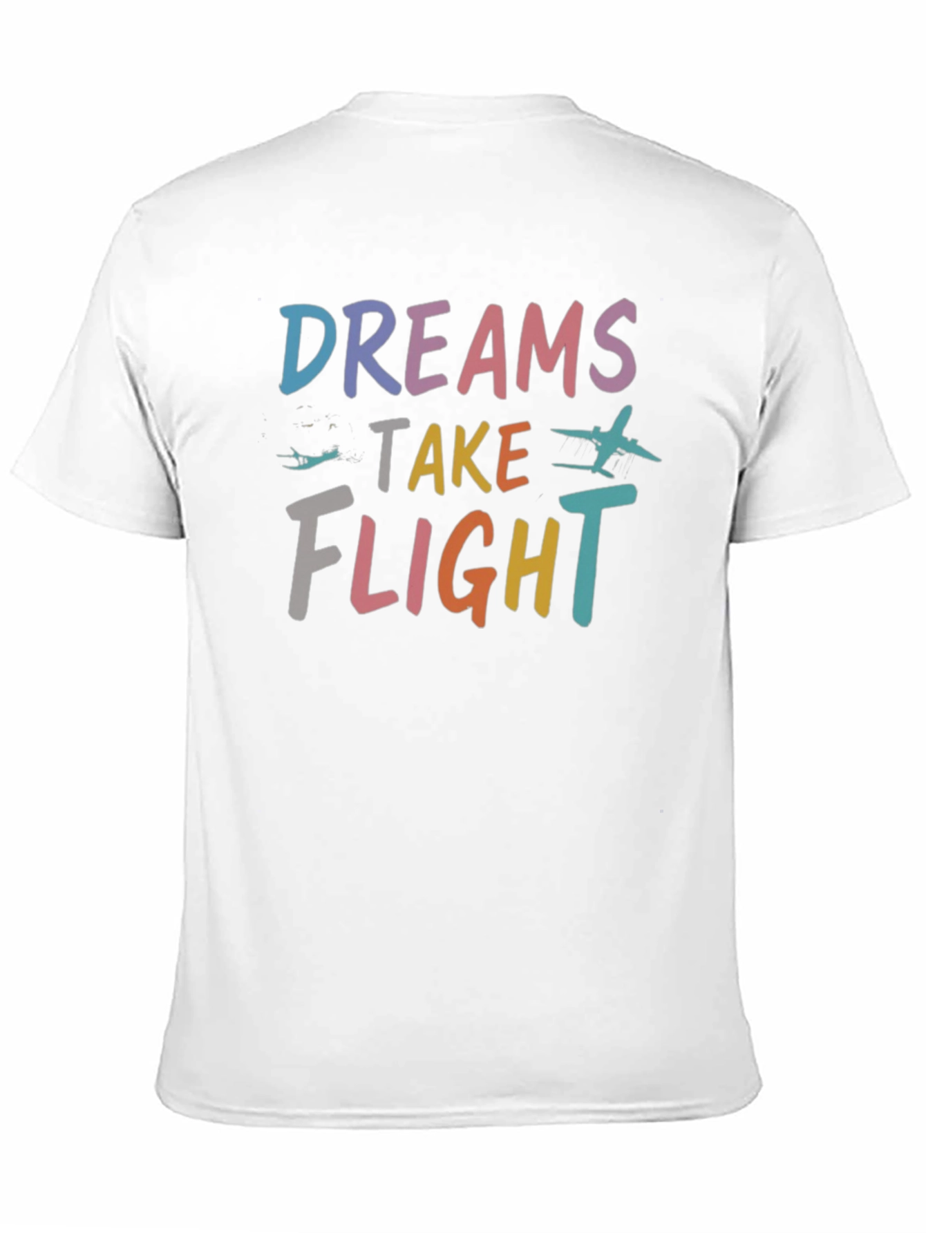 Dreams Take Flight Graphic Tee - Unisex Black T-Shirt