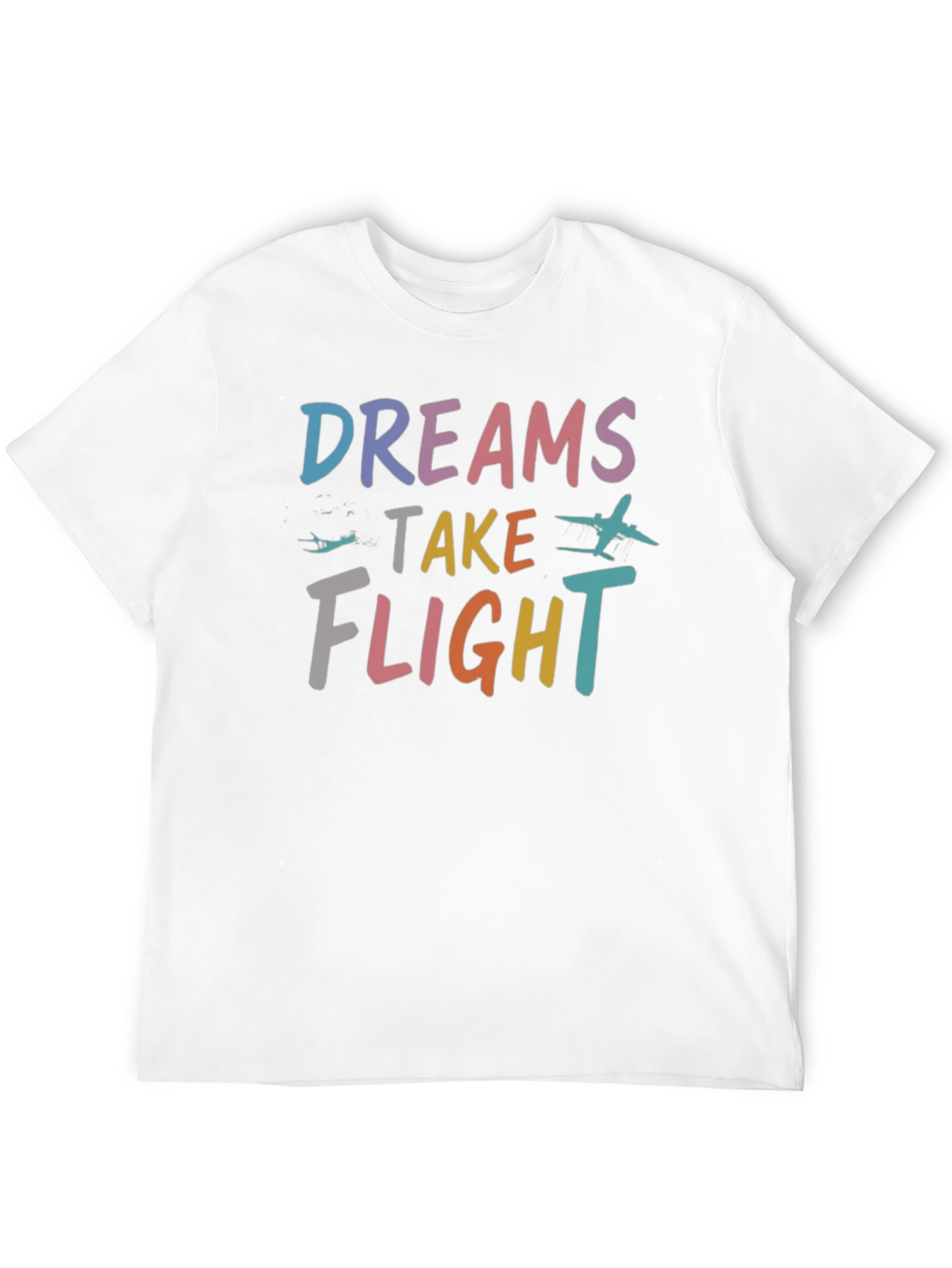 Dreams Take Flight Graphic Tee - Unisex Black T-Shirt