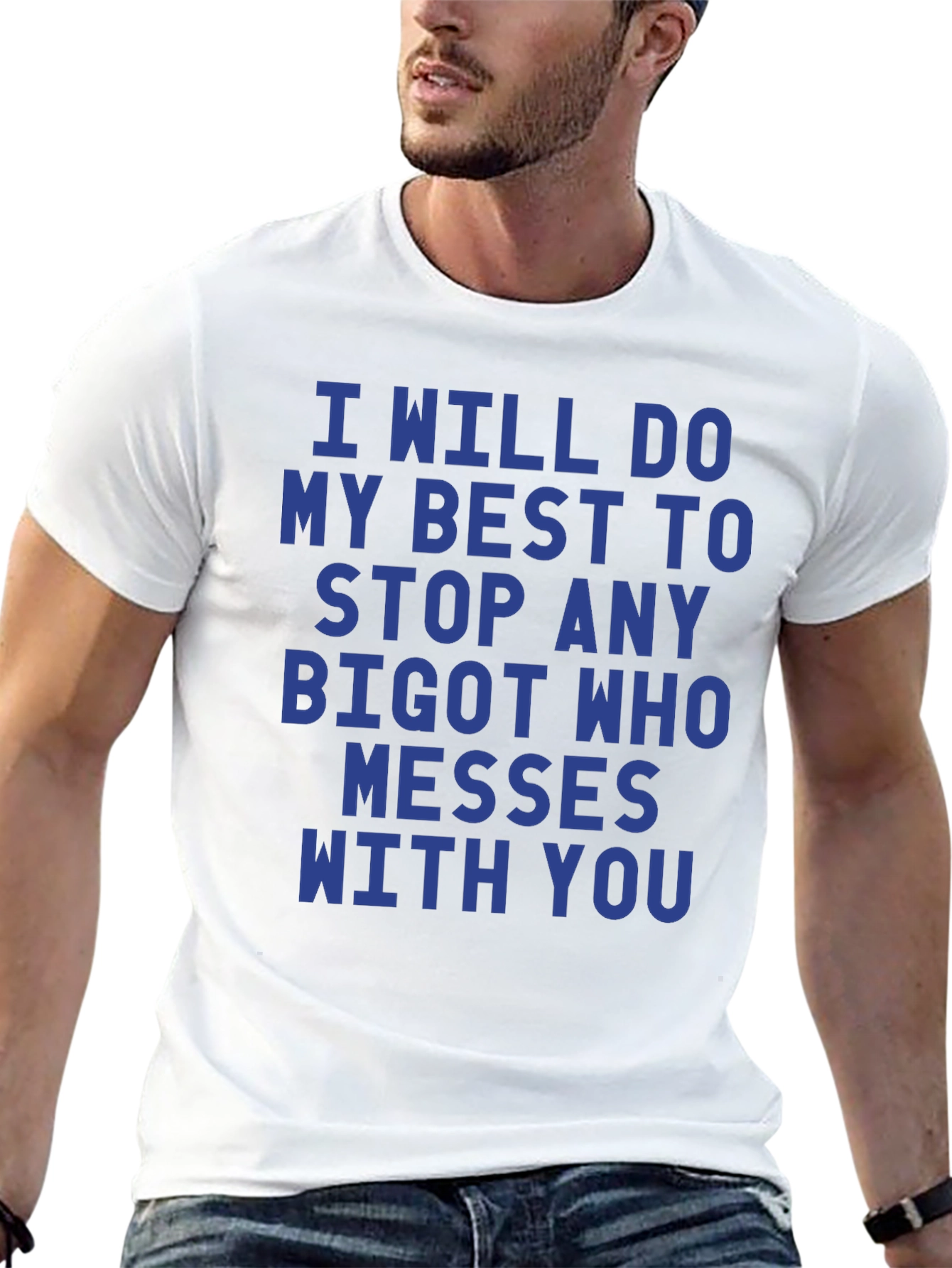 I Will Stop Any Bigot Graphic Tee