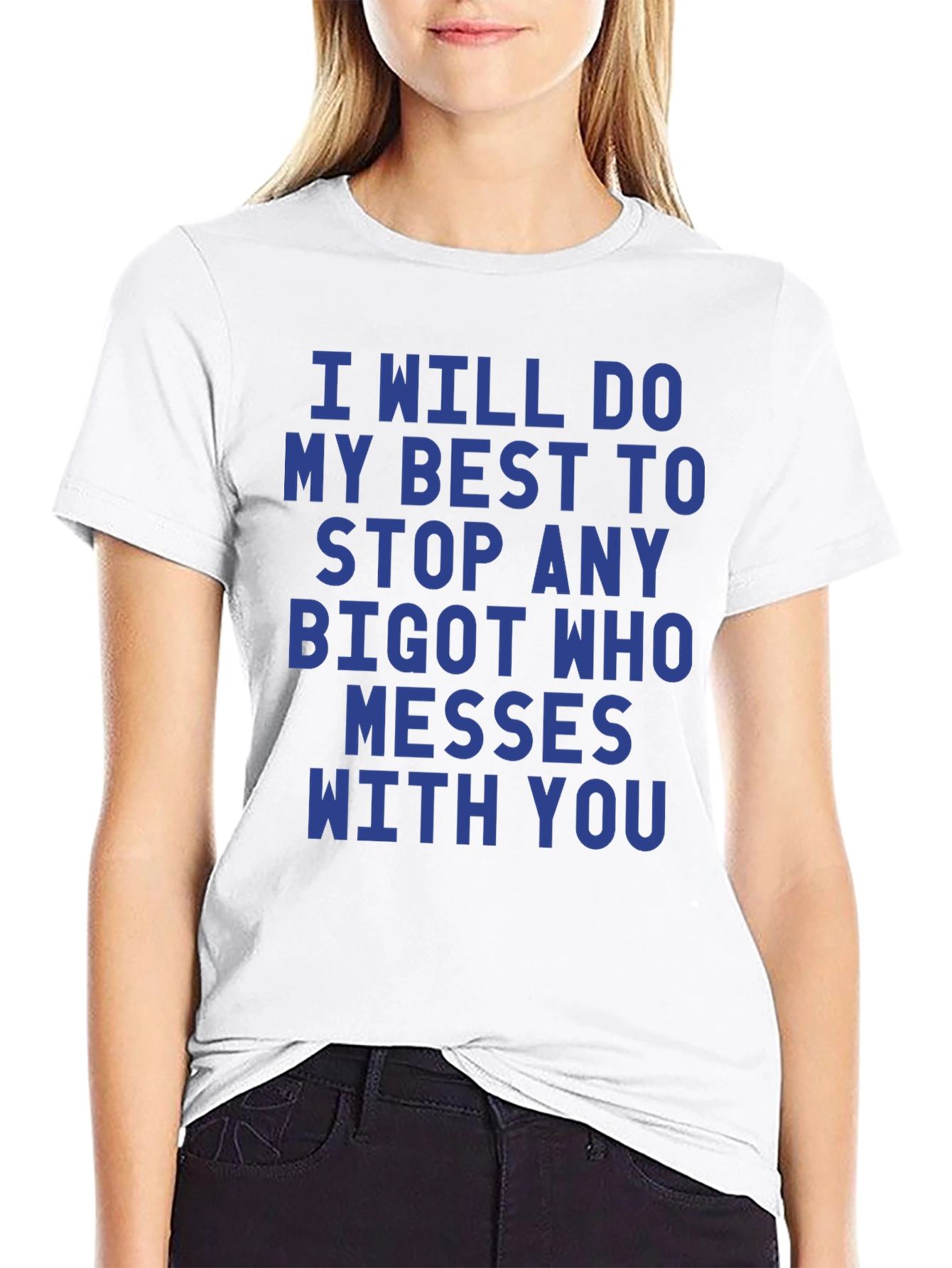 I Will Stop Any Bigot Graphic Tee