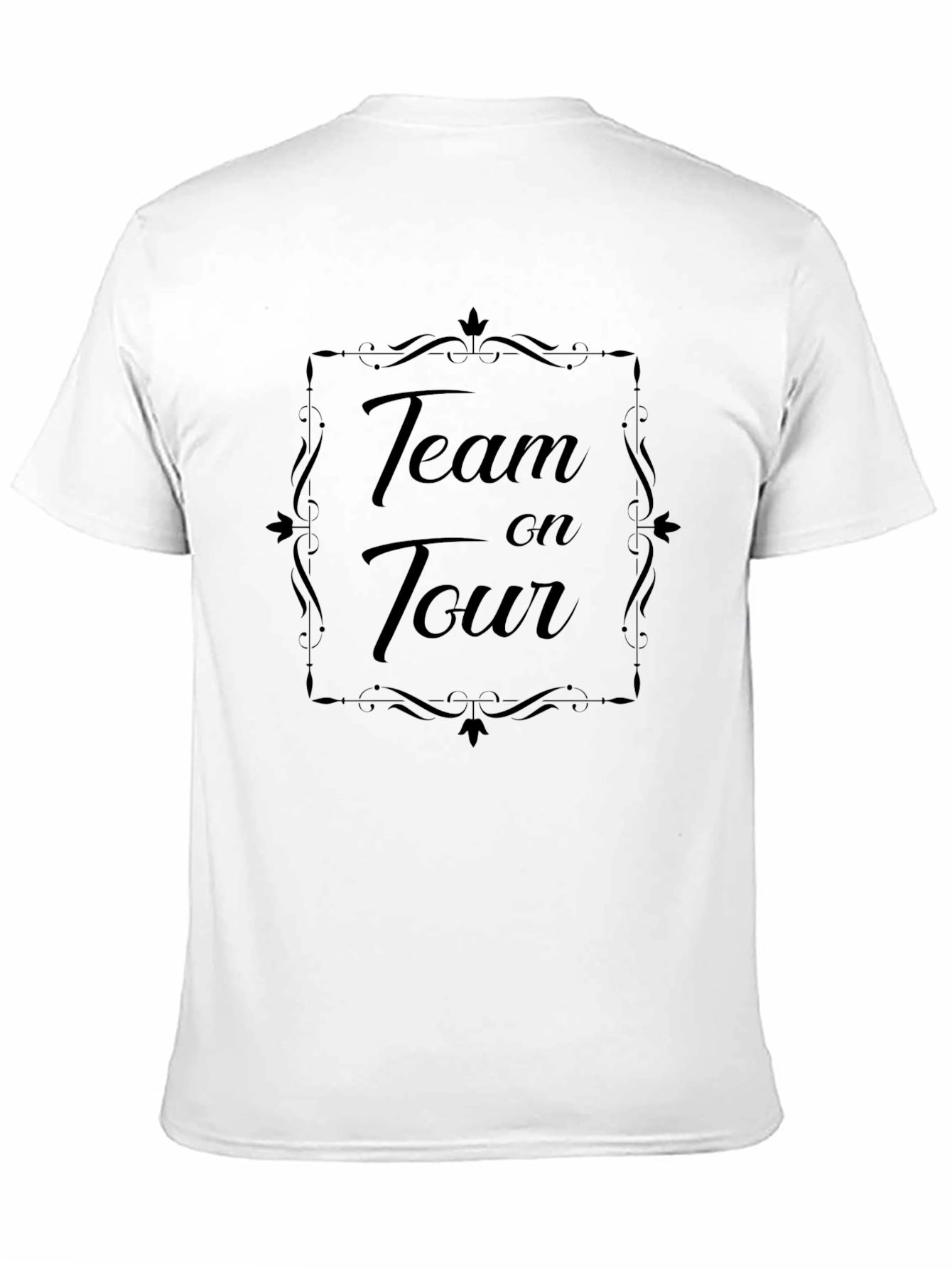 Team on Tour Black Graphic Tee