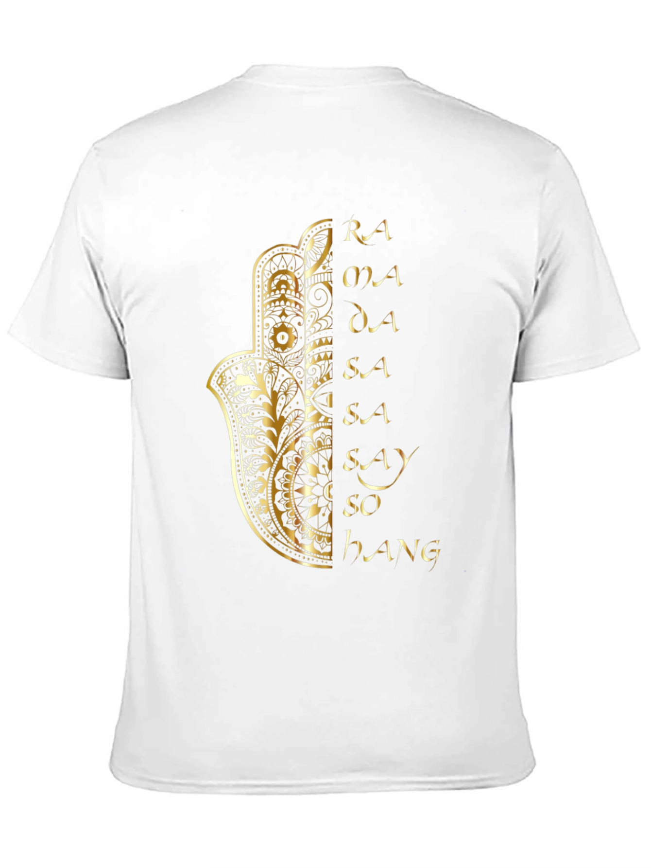 Hamsa Hand Graphic T-Shirt Yoga Tee