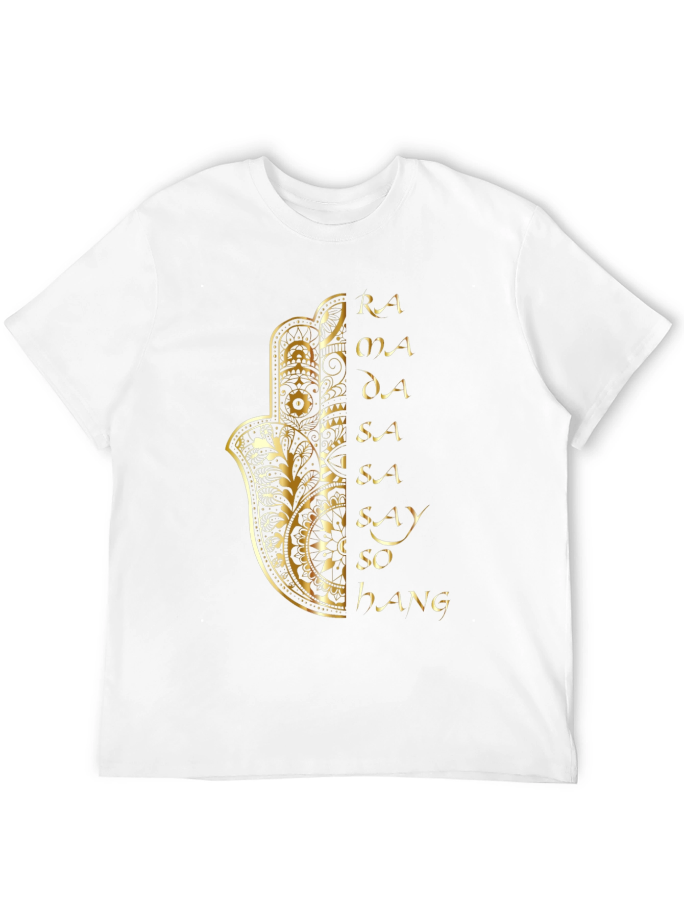 Hamsa Hand Graphic T-Shirt Yoga Tee