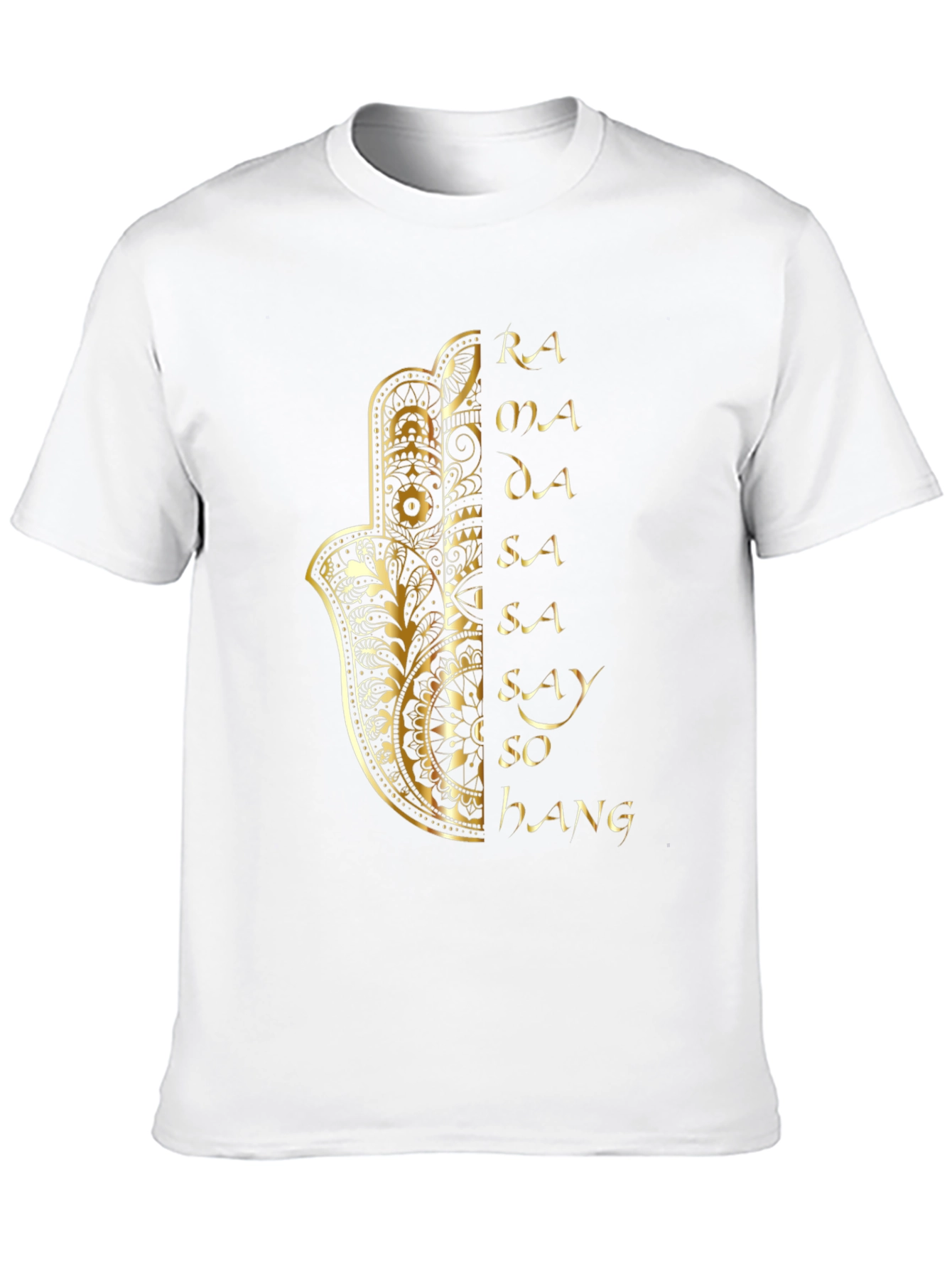 Hamsa Hand Graphic T-Shirt Yoga Tee