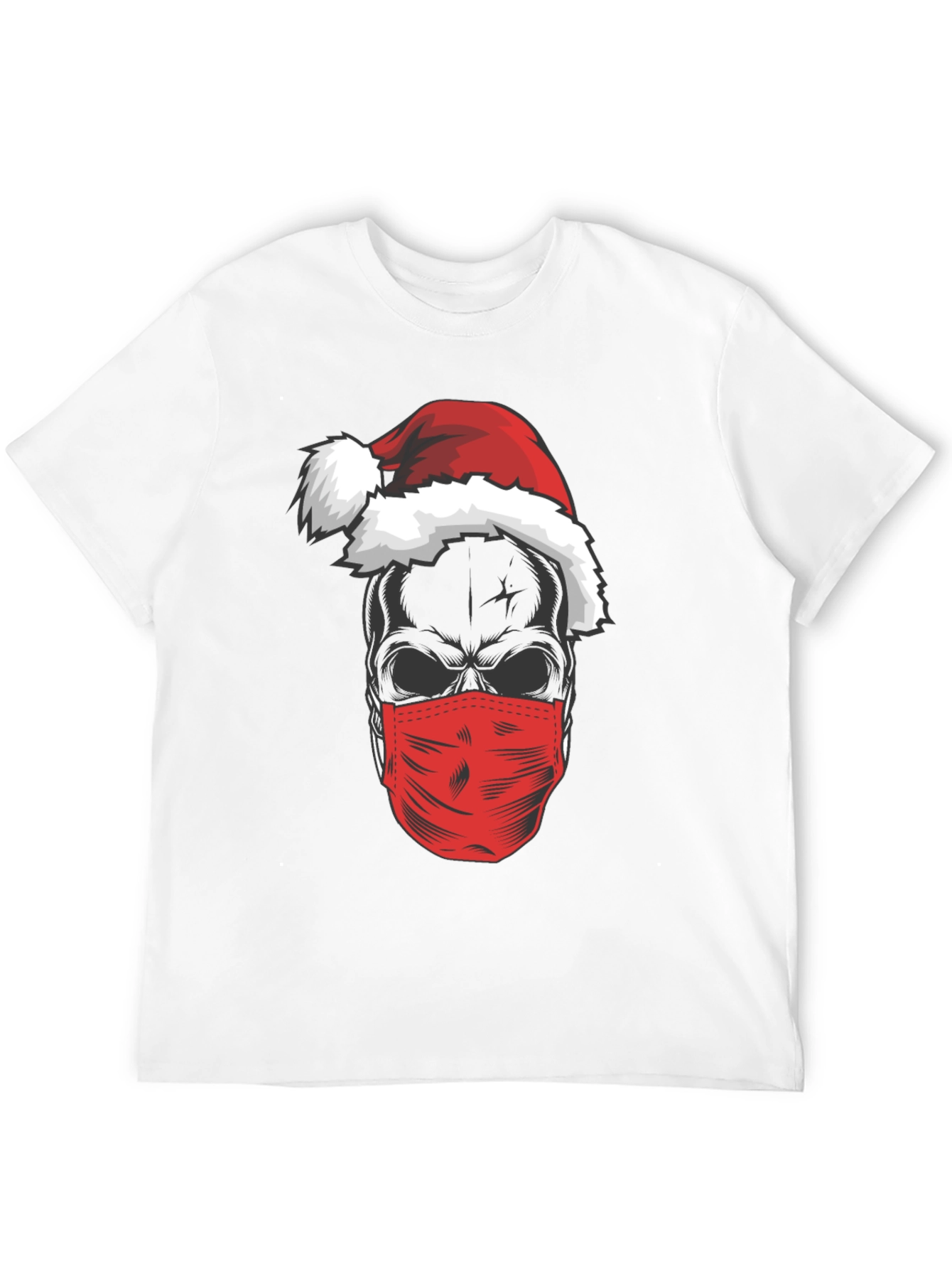 Skull Santa Mask T-Shirt