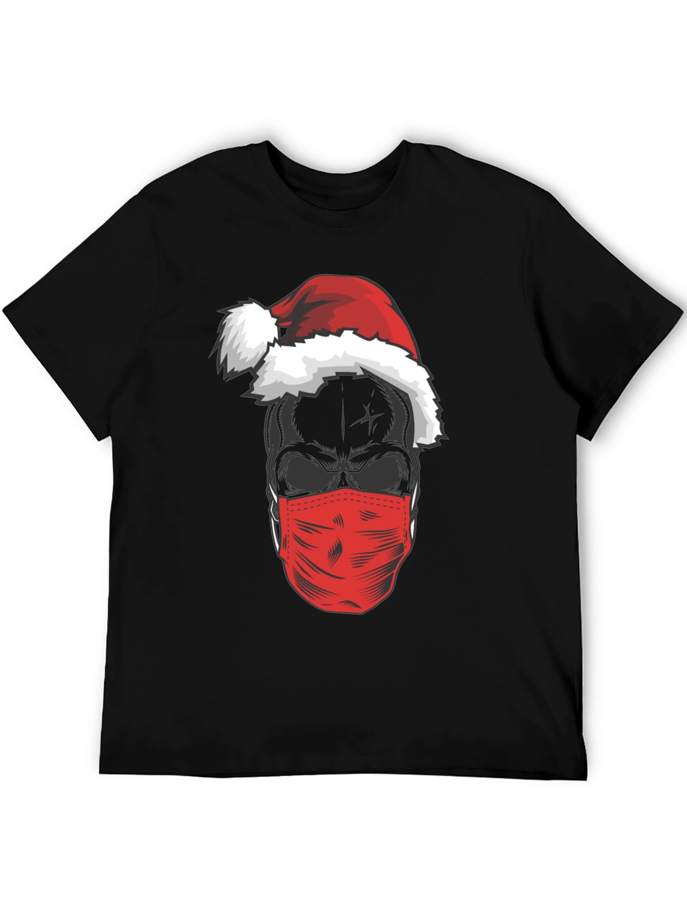 Skull Santa Mask T-Shirt