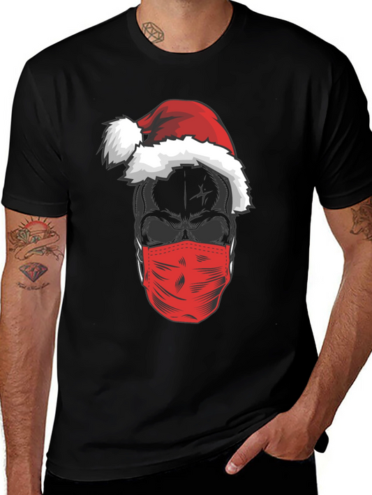 Skull Santa Mask T-Shirt