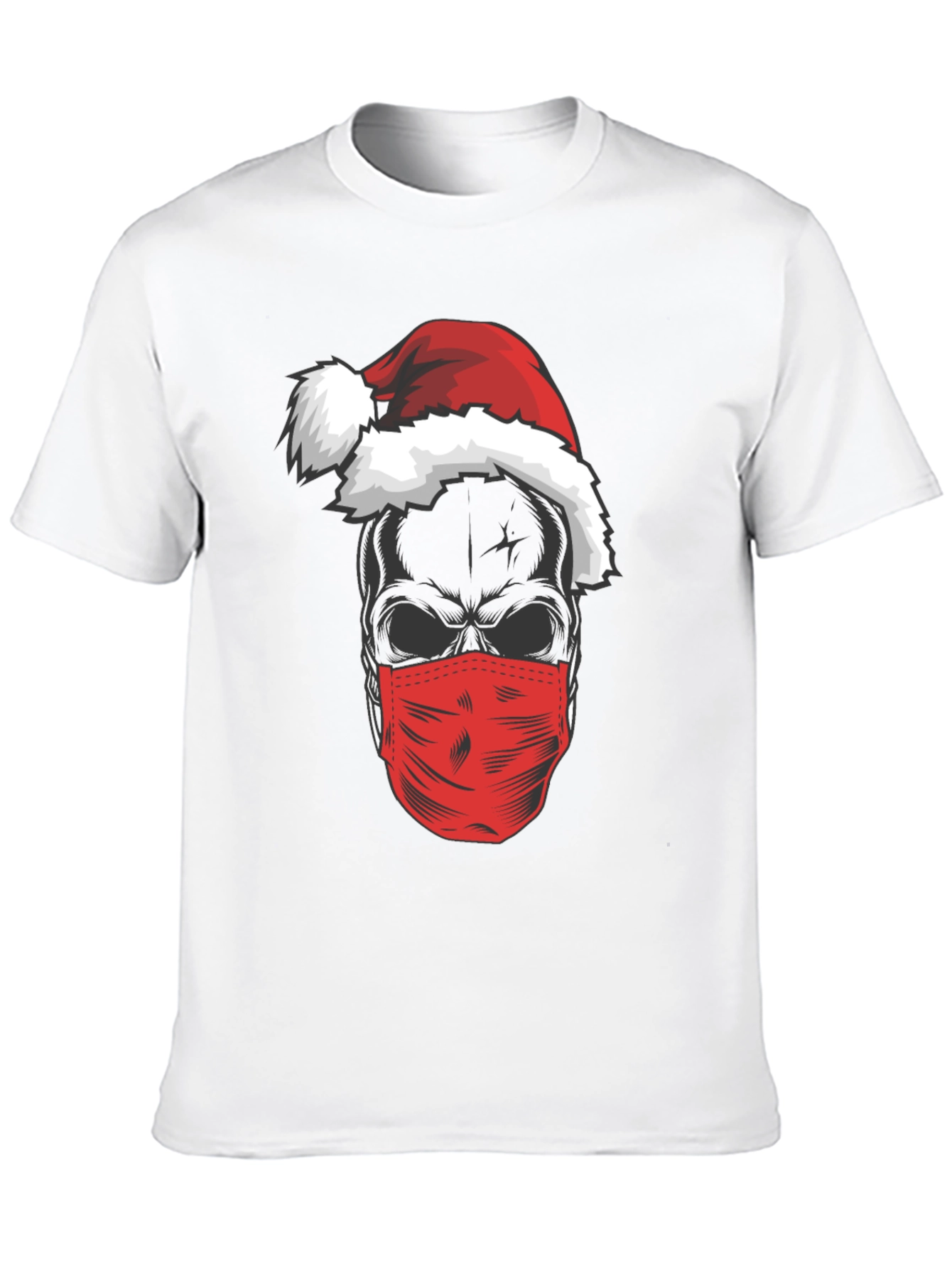 Skull Santa Mask T-Shirt