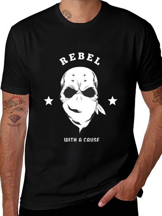Rebel With A Cause Graphic T-Shirt