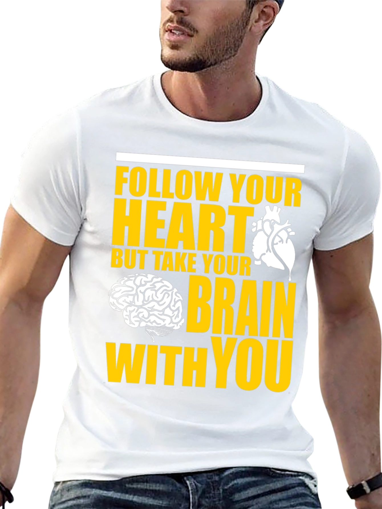 Follow Your Heart T-Shirt - Graphic Tee