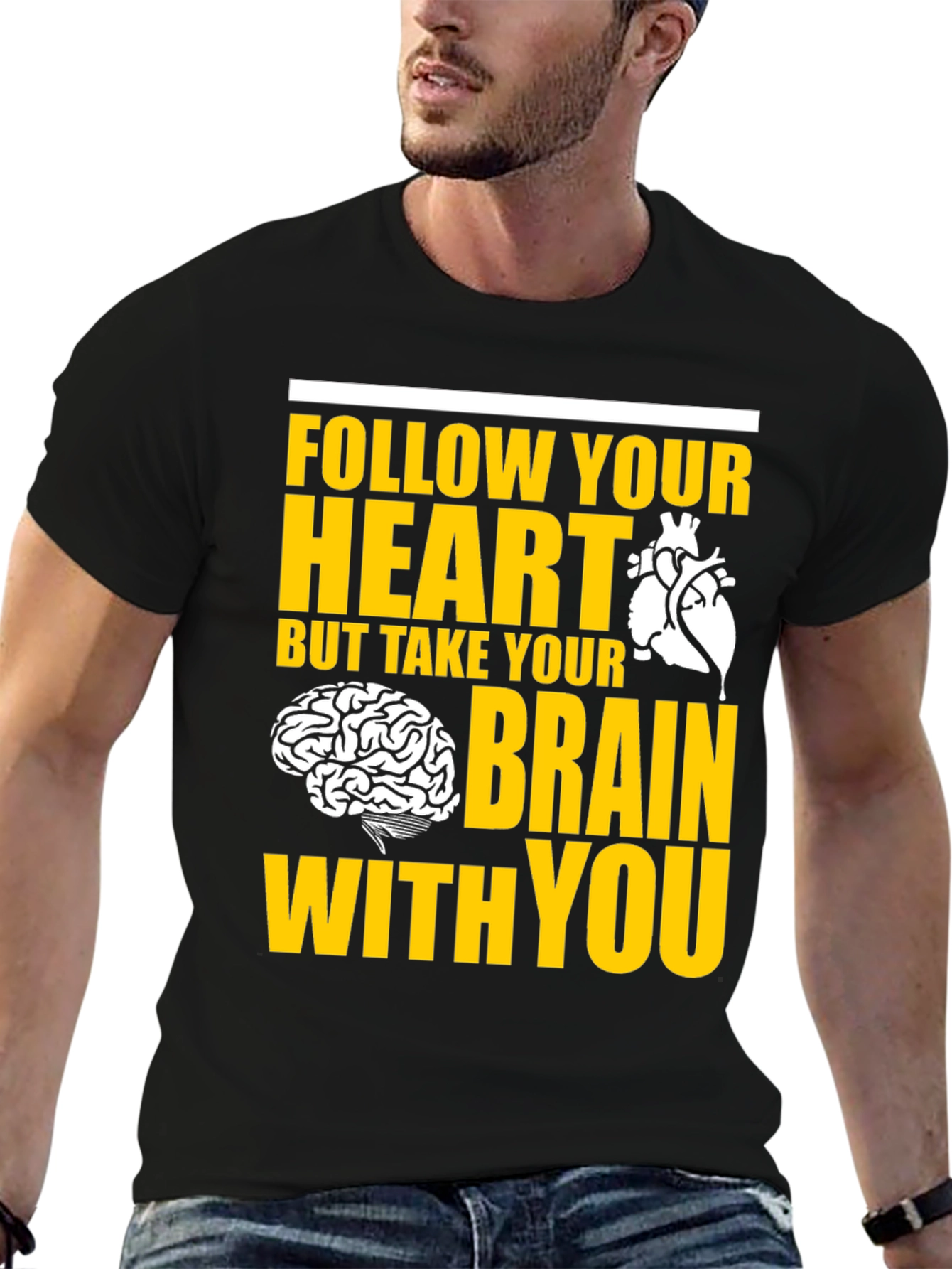 Follow Your Heart T-Shirt - Graphic Tee