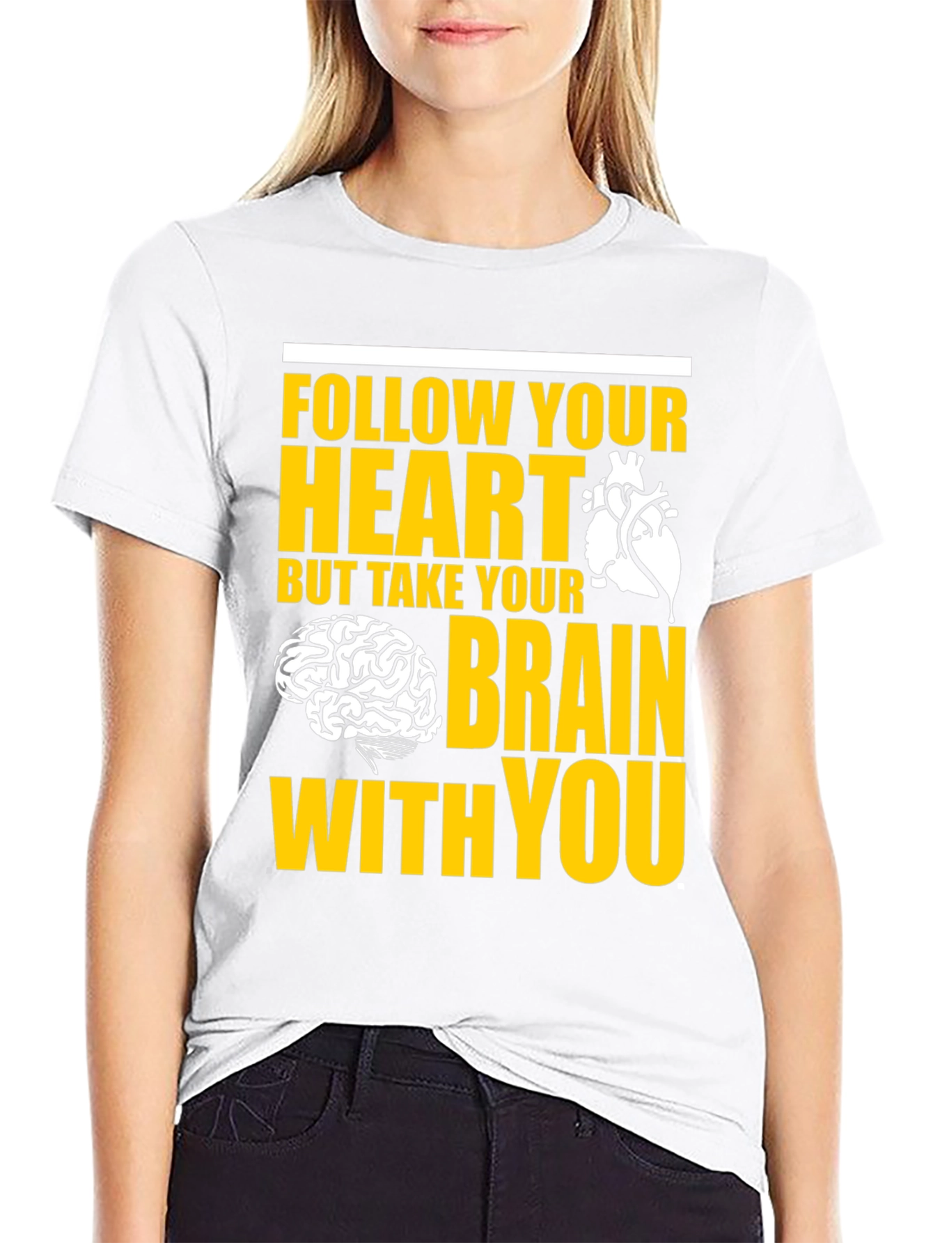 Follow Your Heart T-Shirt - Graphic Tee