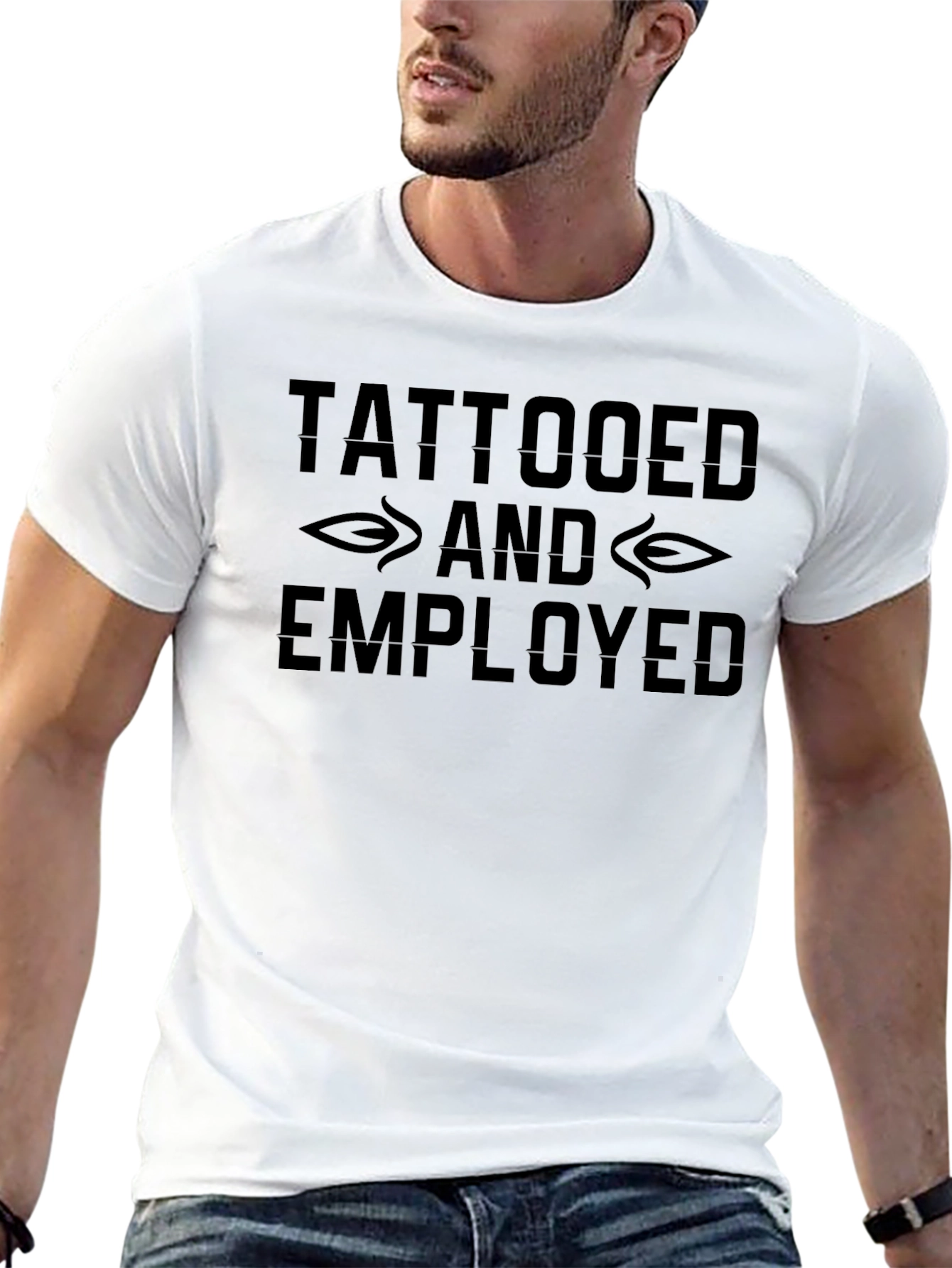 Tattooed and Employed Graphic T-Shirt