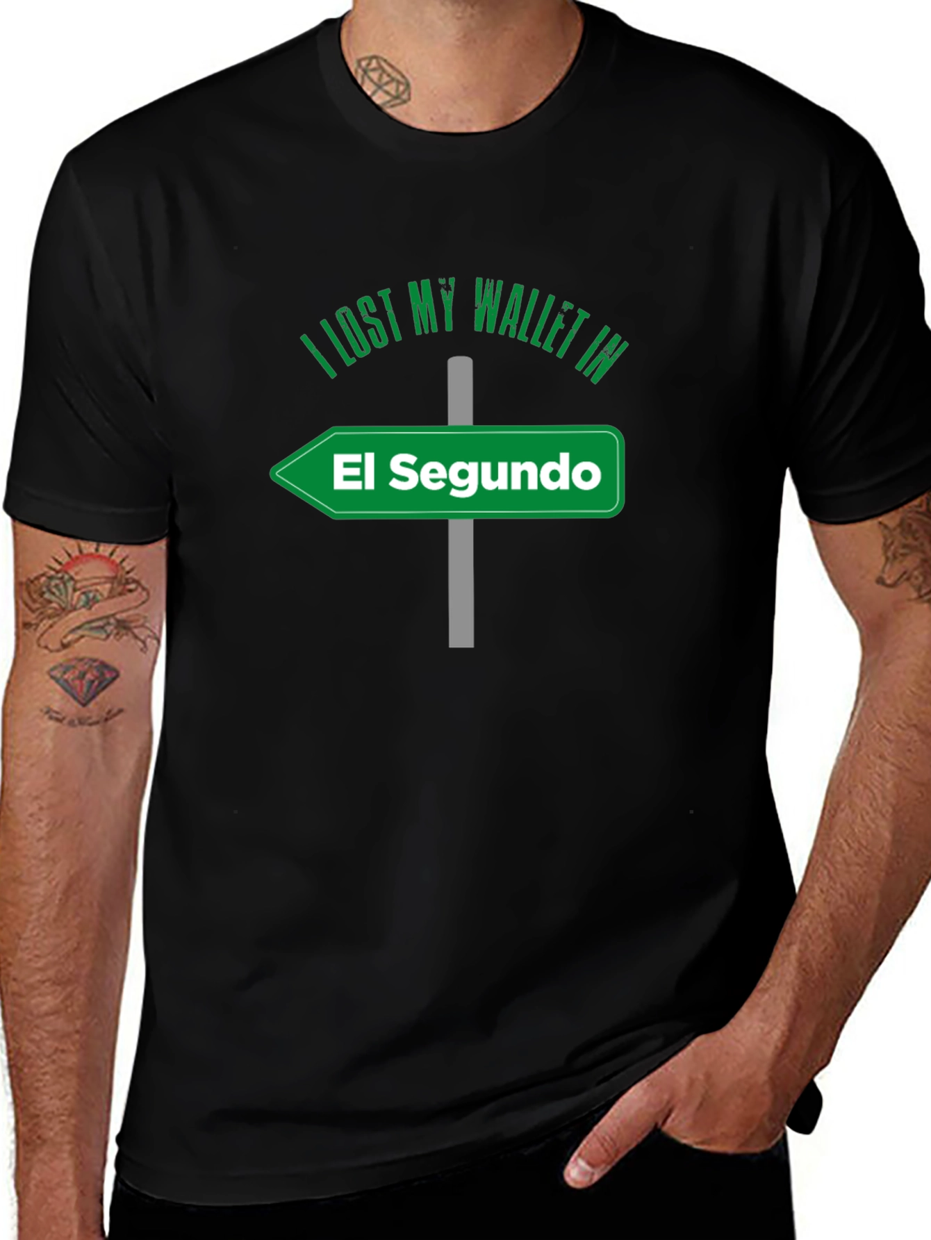 Lost Wallet Tee - El Segundo Novelty T-Shirt