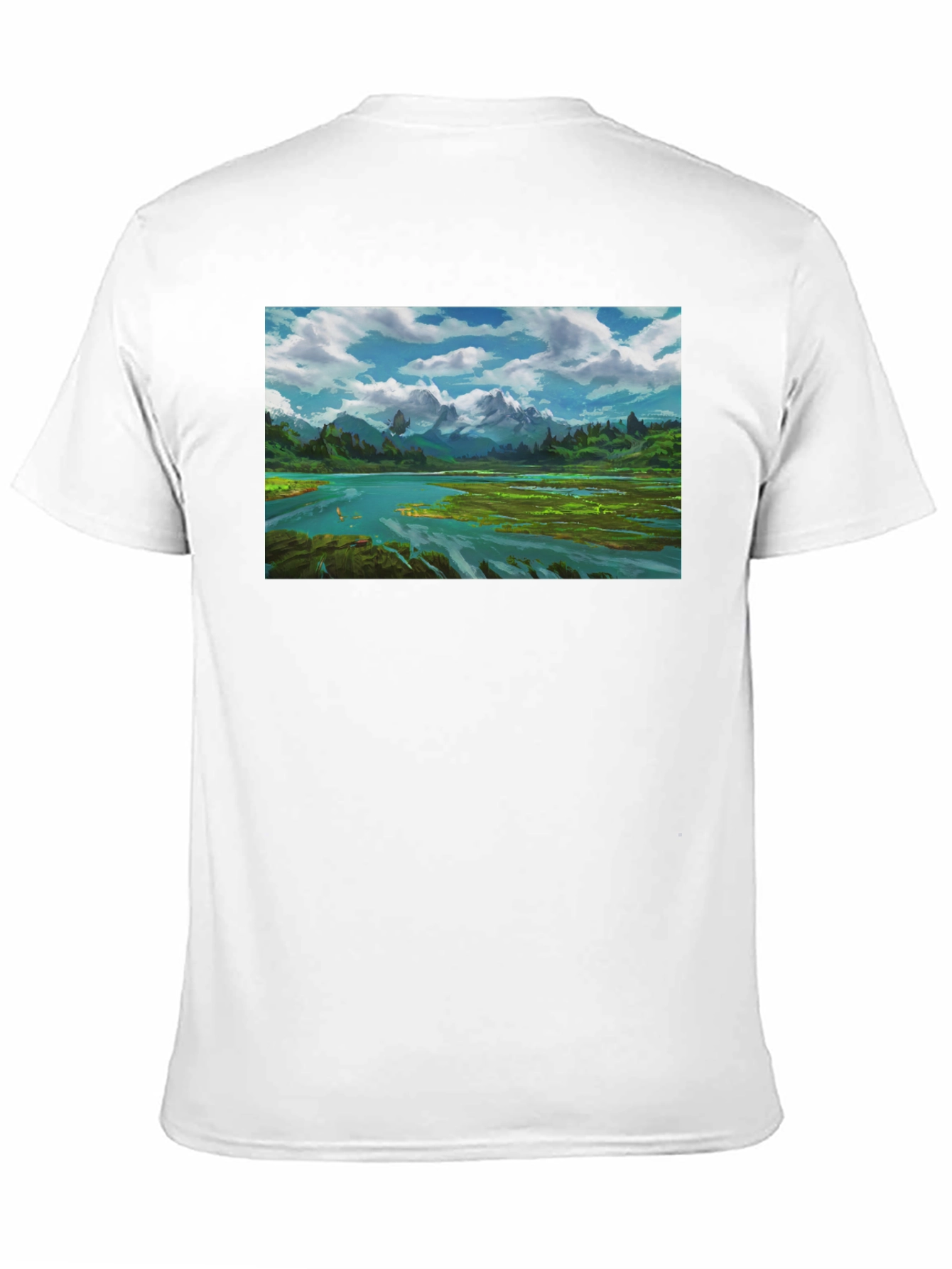 Mountain Landscape Graphic Tee