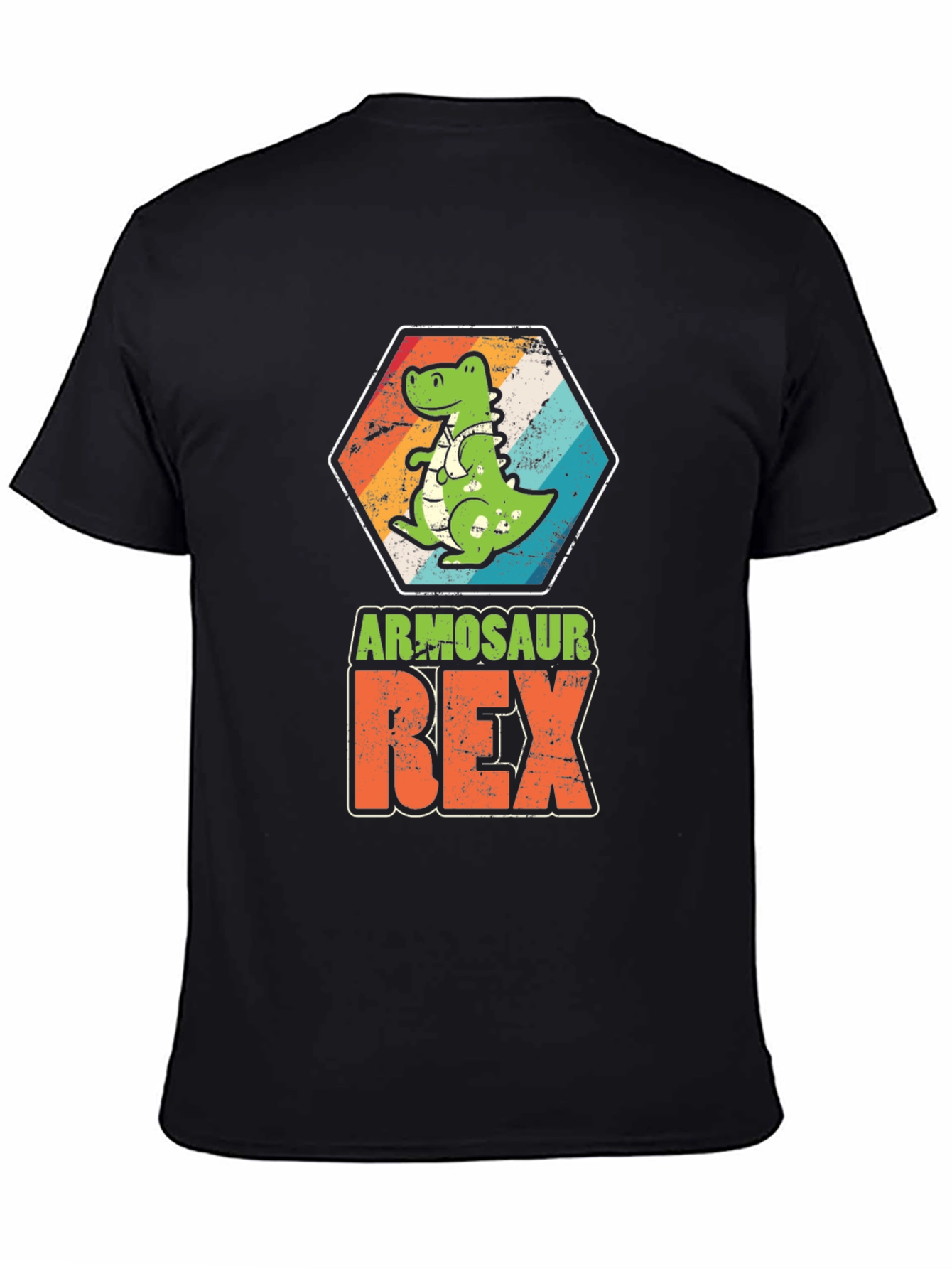 Armosaur Rex T-Shirt Dinosaur Graphic Tee