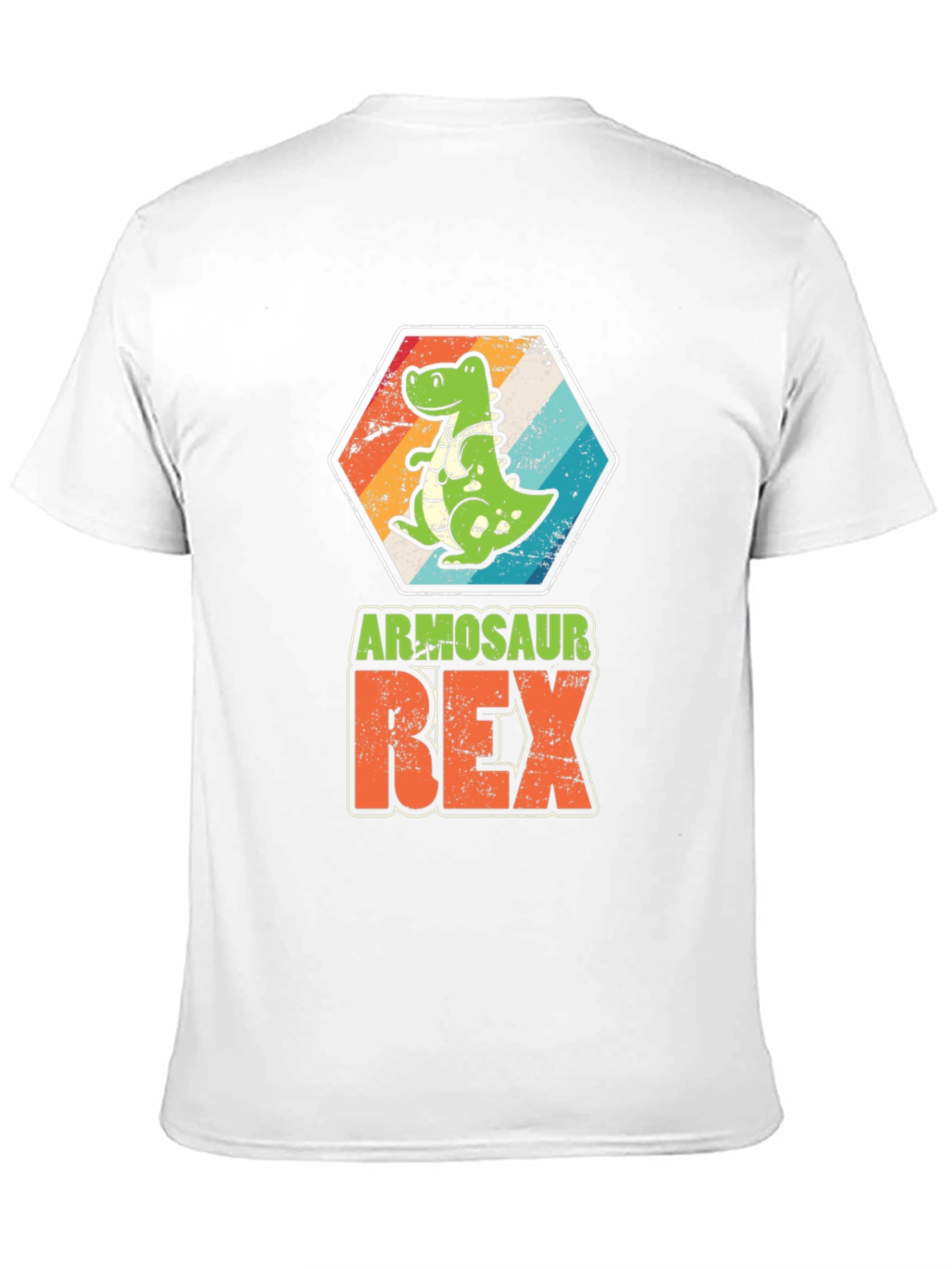 Armosaur Rex T-Shirt Dinosaur Graphic Tee