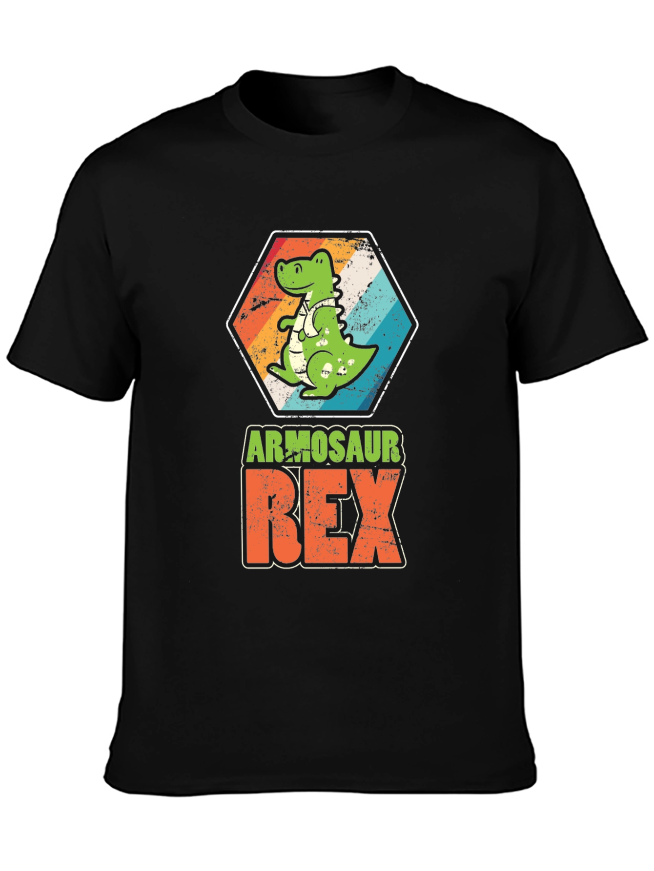 Armosaur Rex T-Shirt Dinosaur Graphic Tee