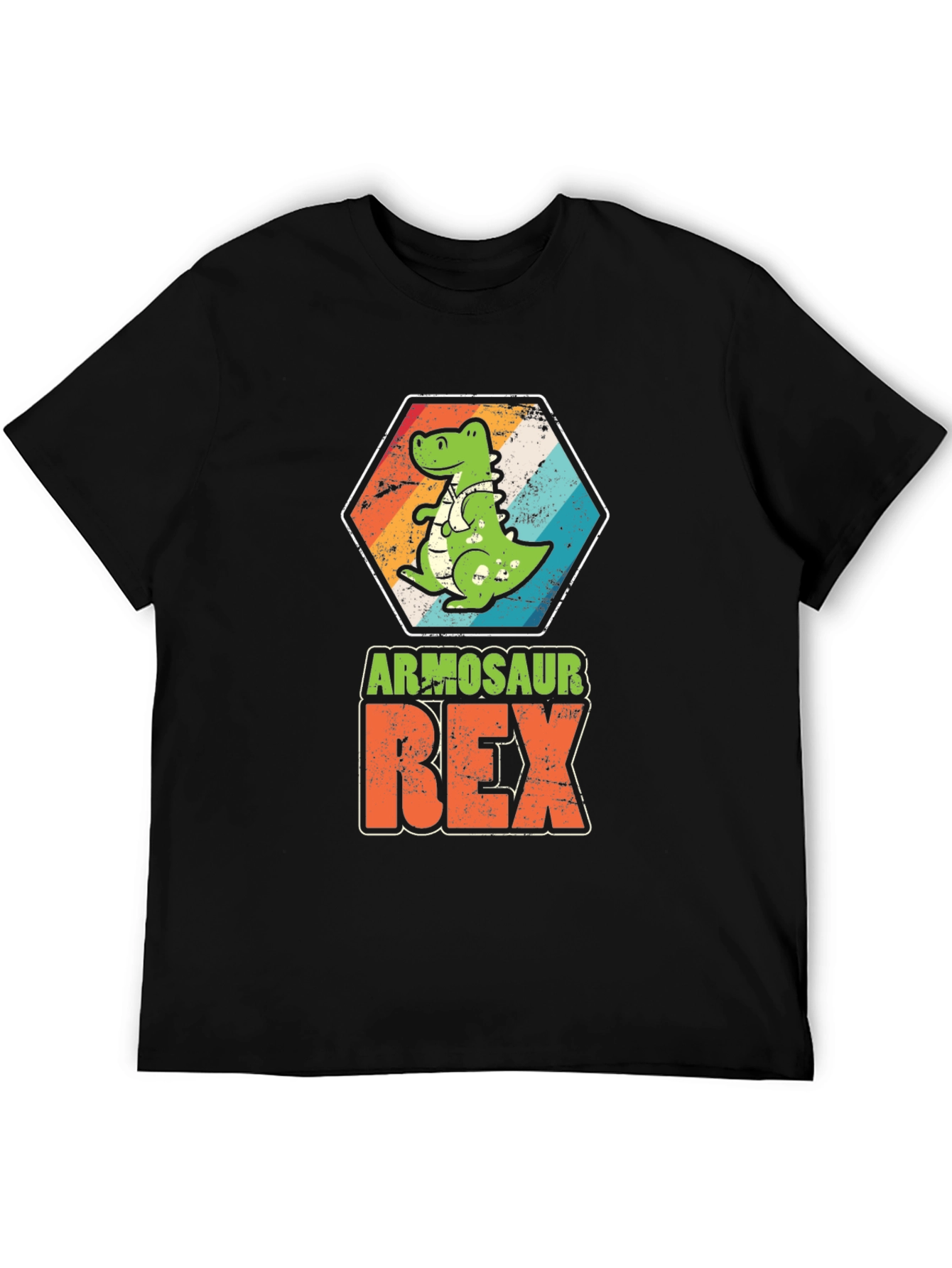 Armosaur Rex T-Shirt Dinosaur Graphic Tee