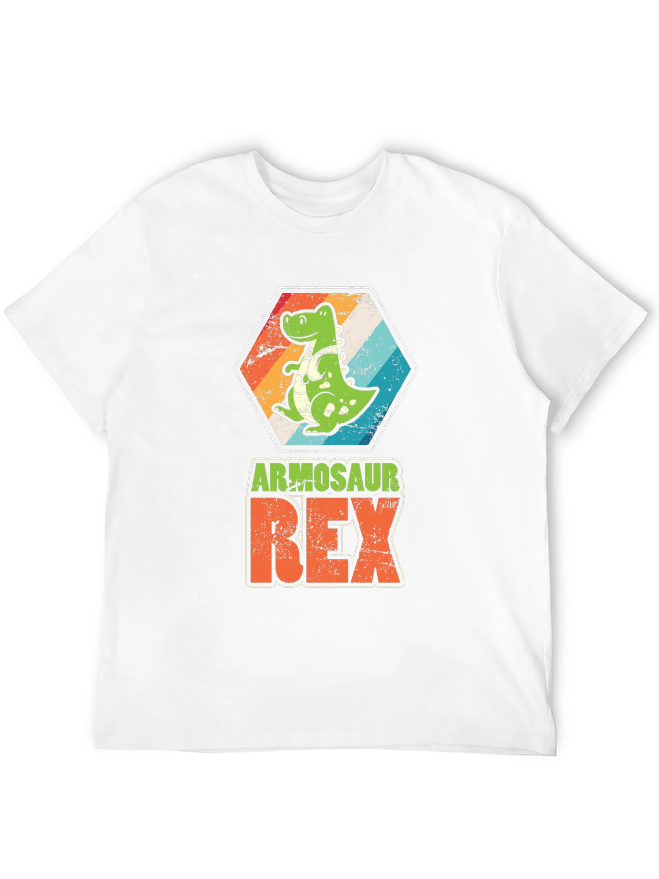 Armosaur Rex T-Shirt Dinosaur Graphic Tee