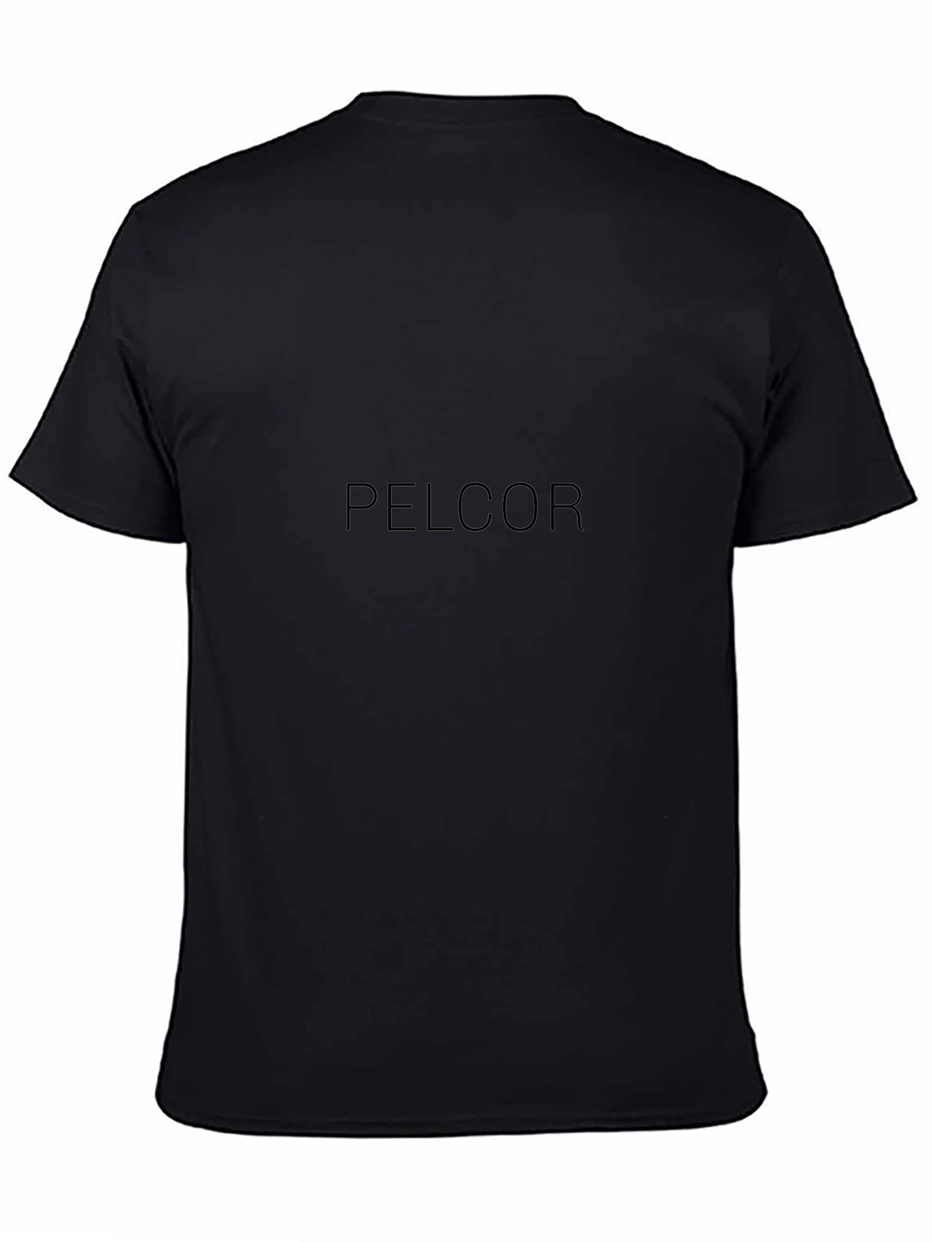 Mens Black Crewneck T-Shirt - Classic Casual Tee