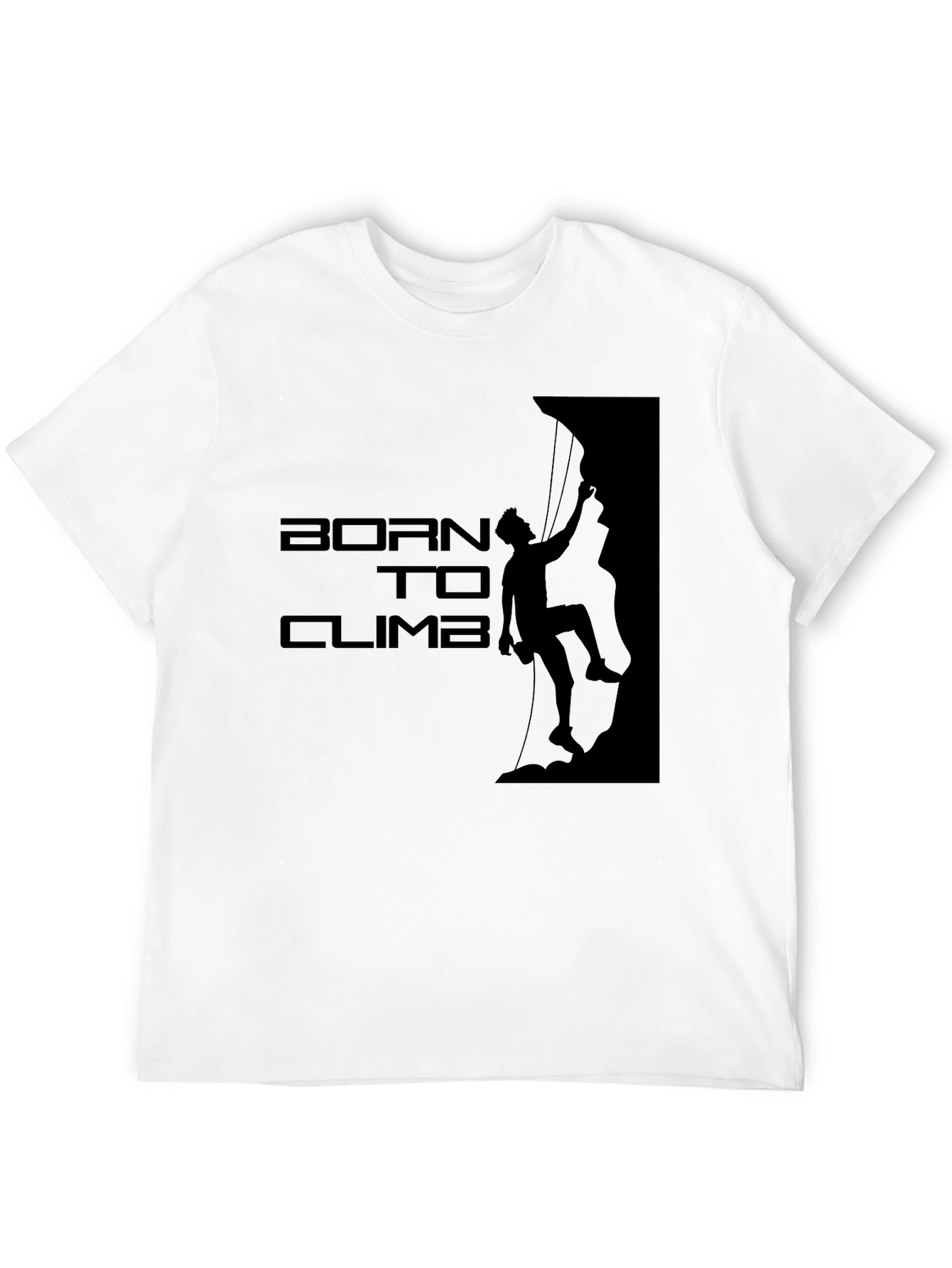 Born to Climb Black T-Shirt