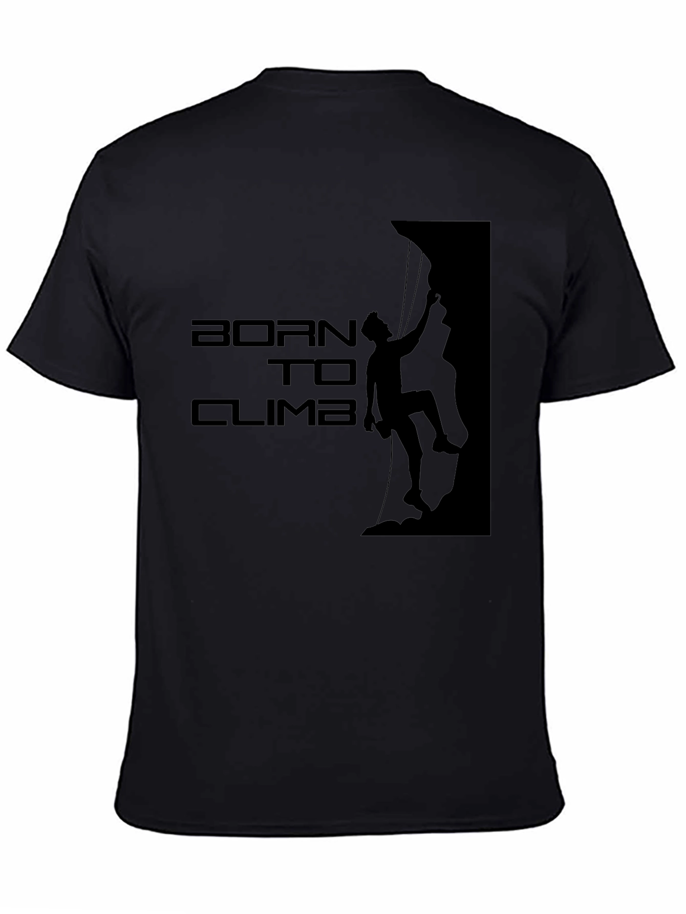 Born to Climb Black T-Shirt