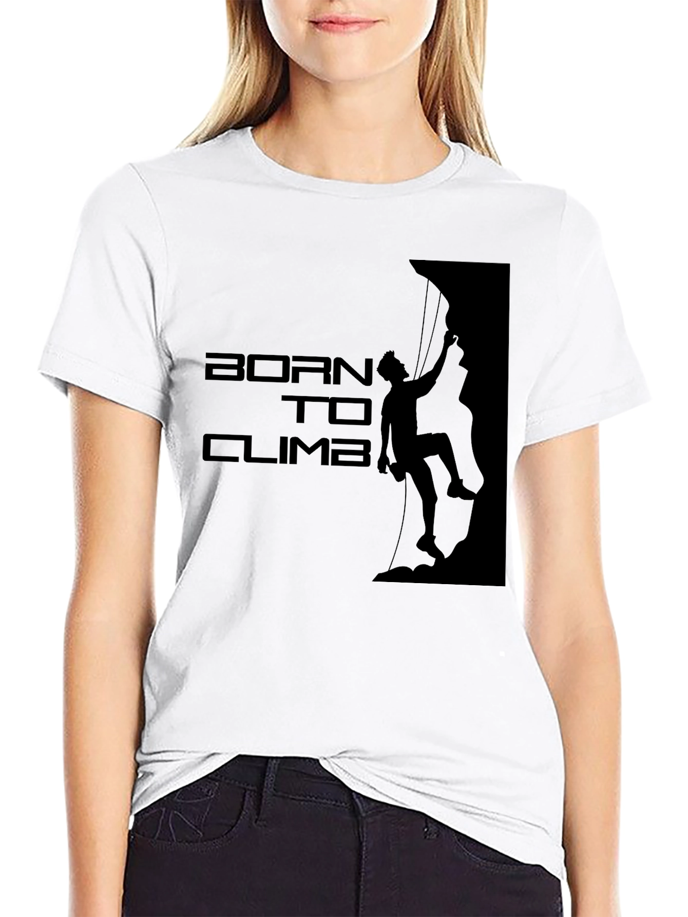 Born to Climb Black T-Shirt
