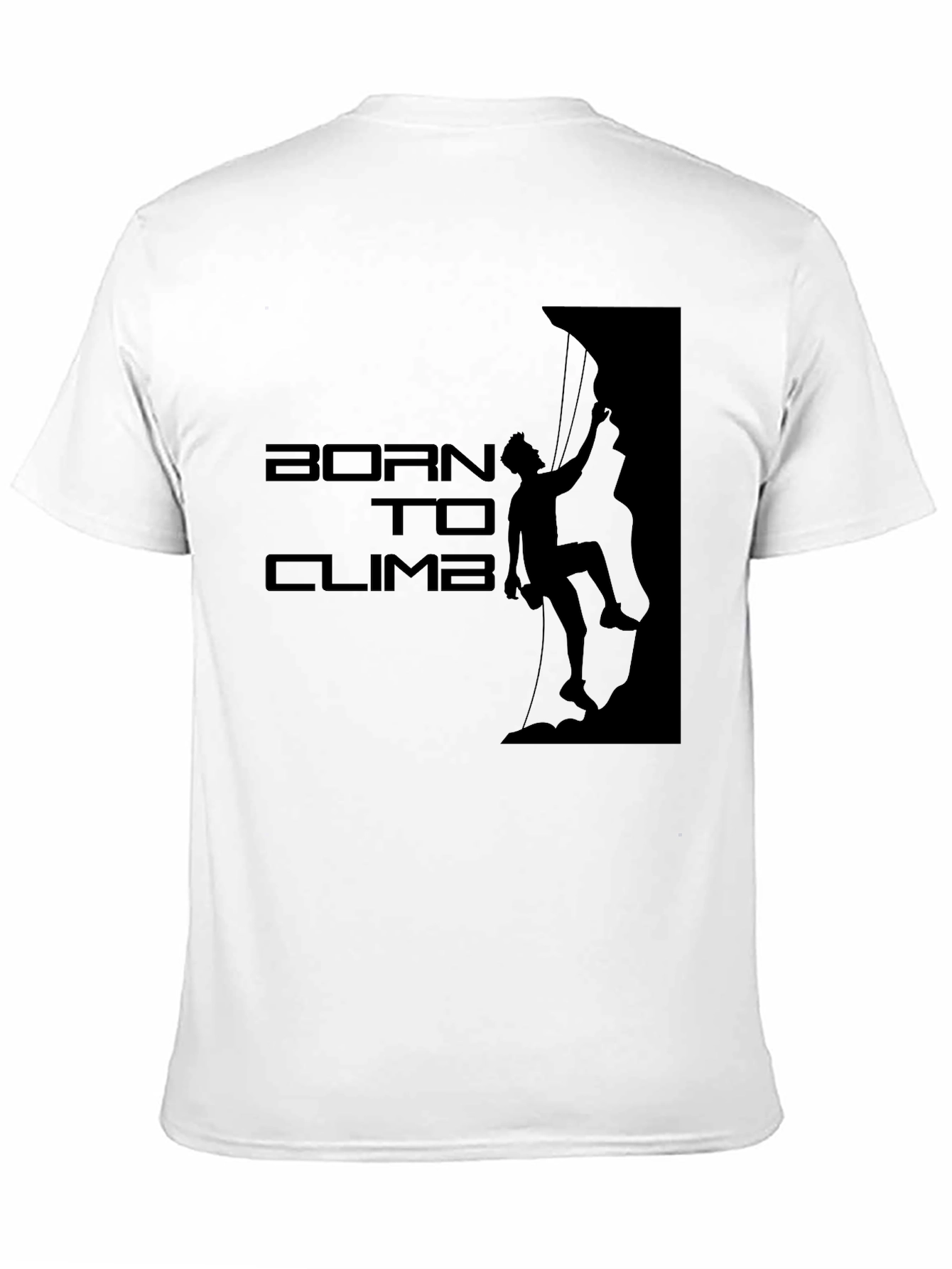 Born to Climb Black T-Shirt