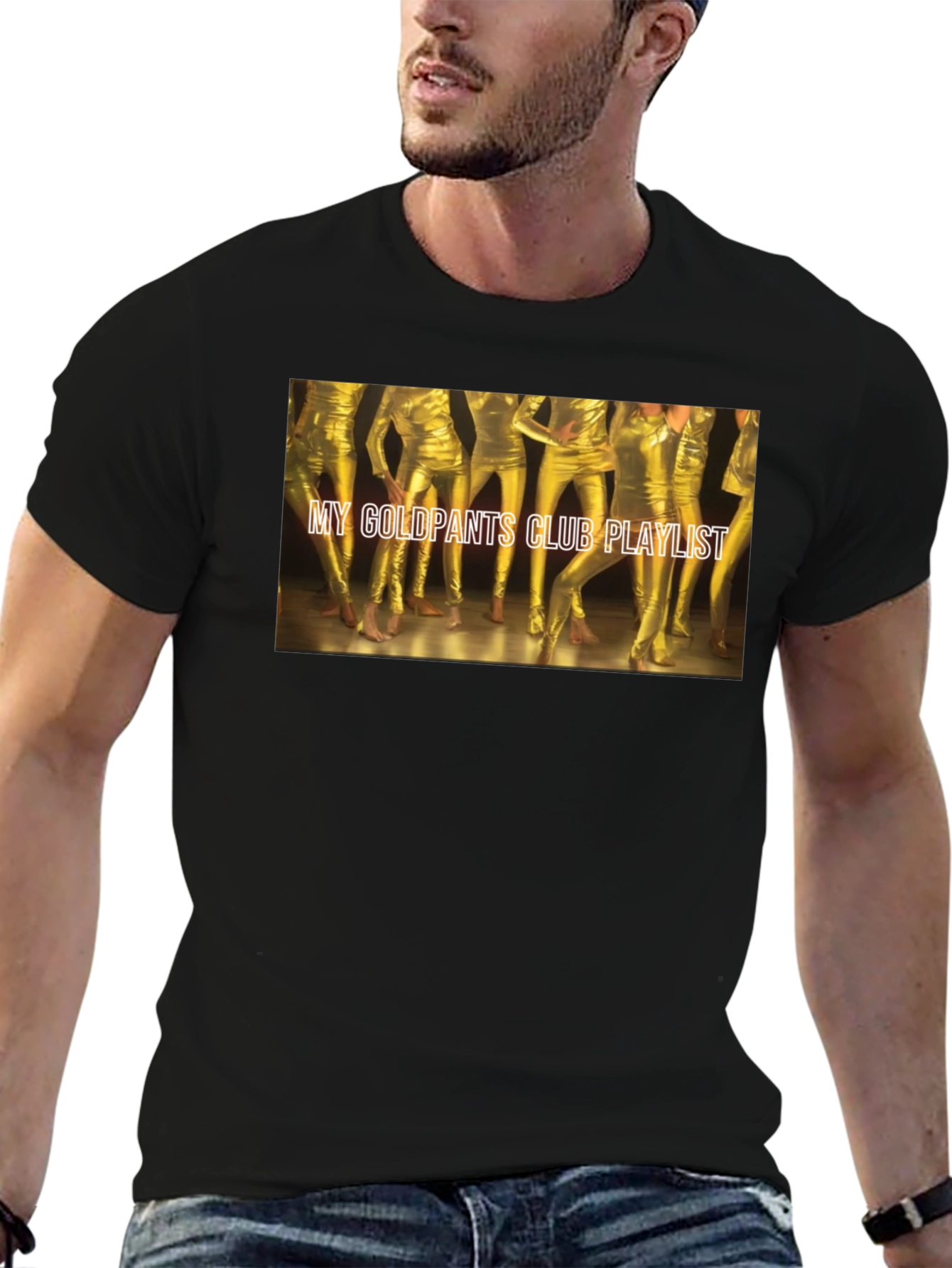 My Gold Pants Club Playlist Tee