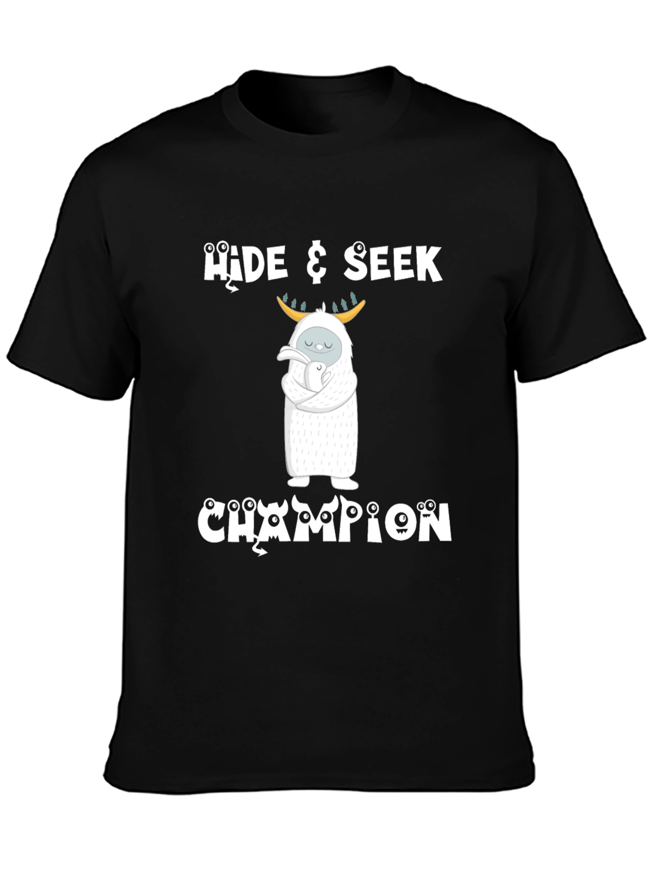 Hide & Seek Champion T-Shirt - Yeti with Baby