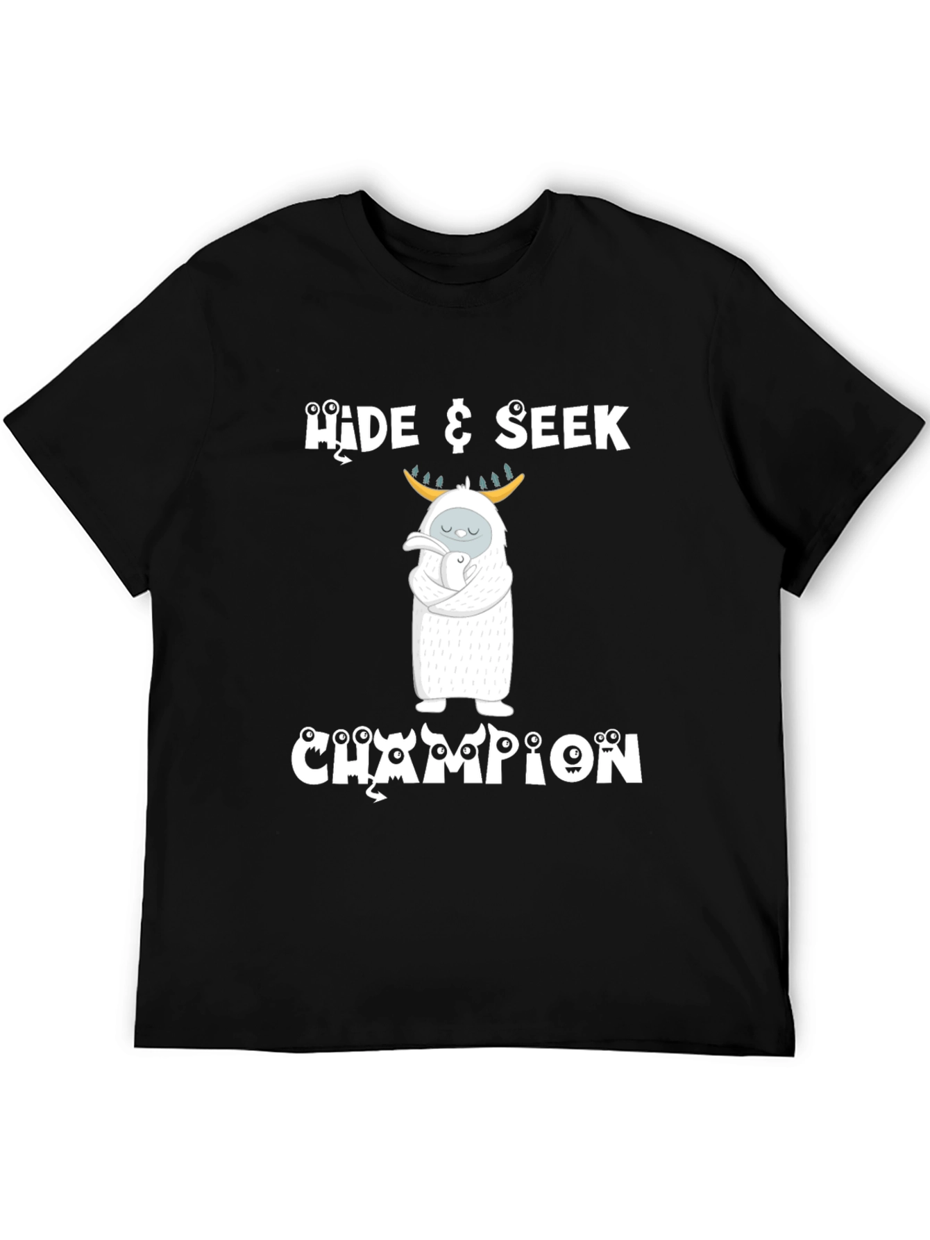 Hide & Seek Champion T-Shirt - Yeti with Baby