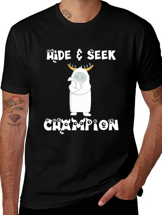 Hide & Seek Champion T-Shirt - Yeti with Baby