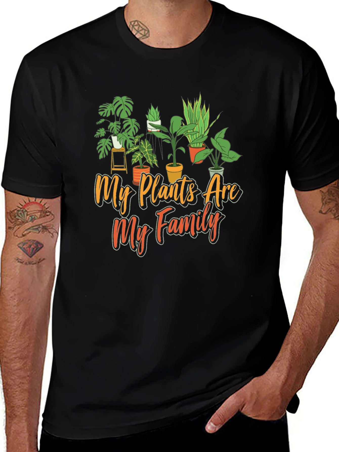 My Plants Are My Family T-Shirt