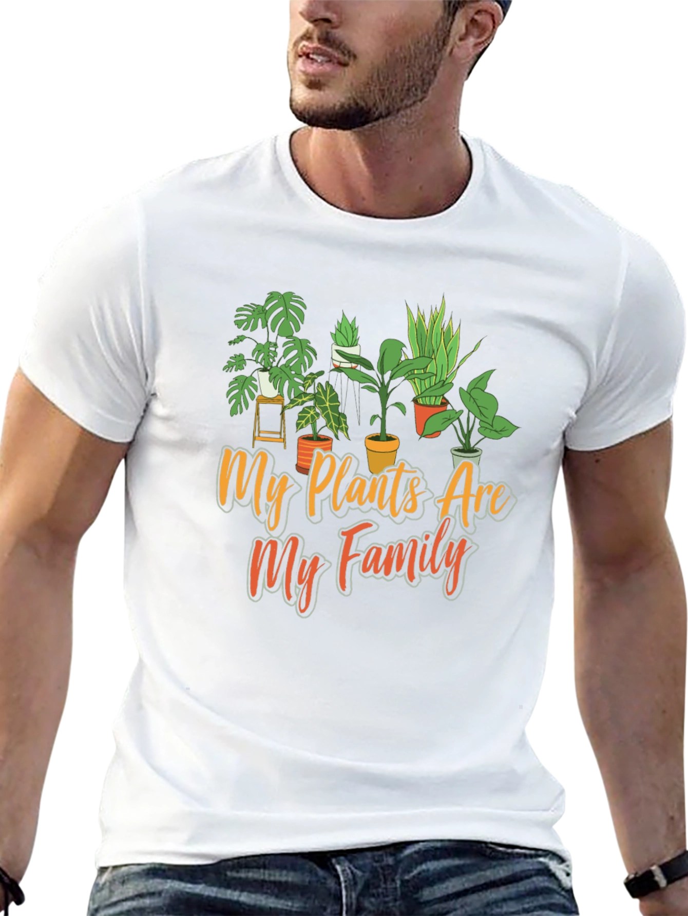 My Plants Are My Family T-Shirt