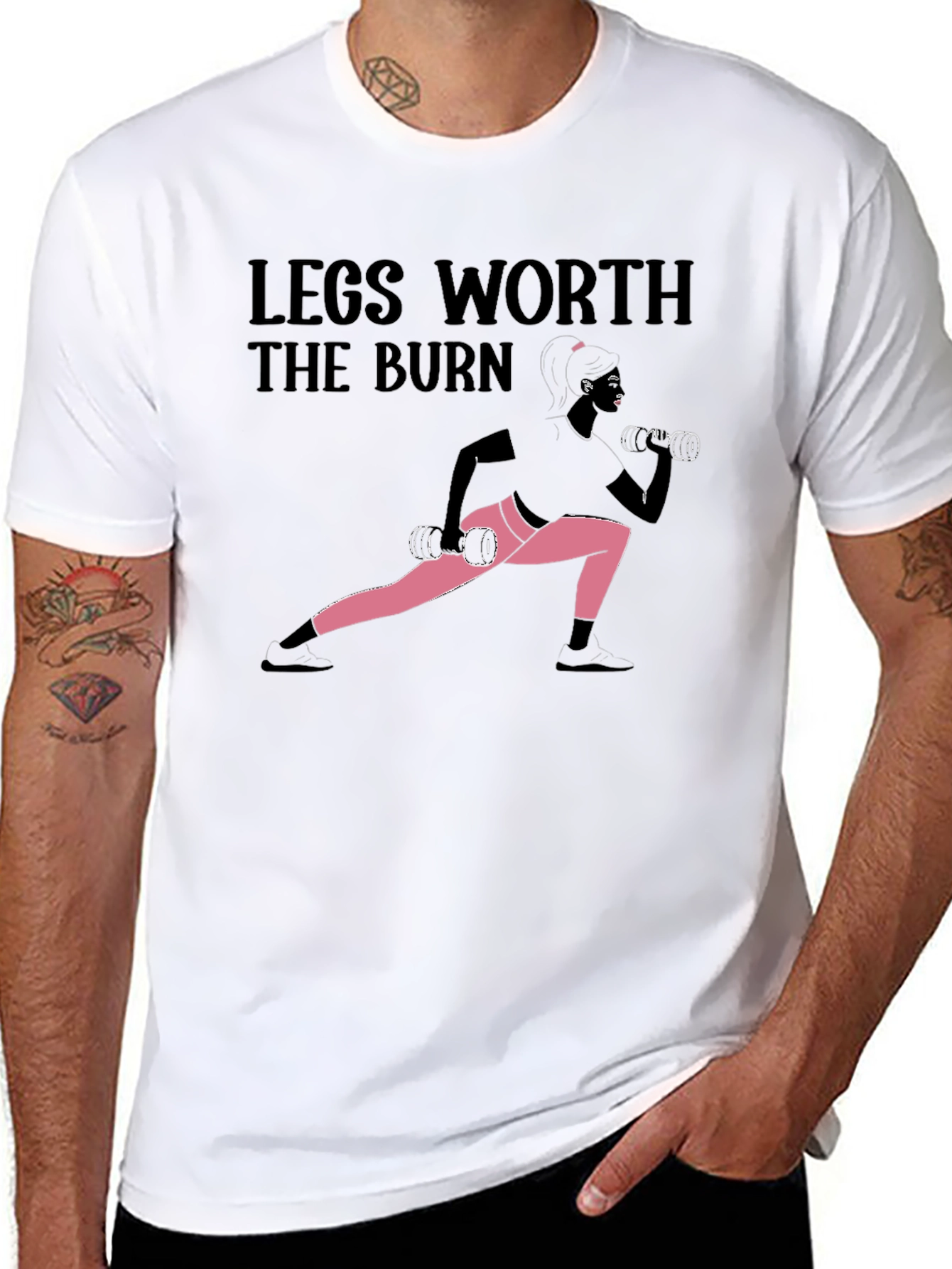 Legs Worth the Burn Workout T-Shirt
