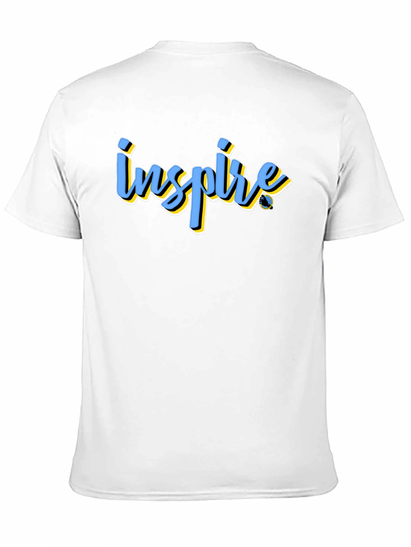 Inspire Graphic Tee - Black Cotton Blend