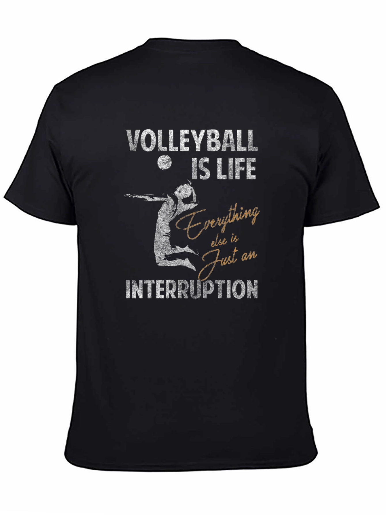 Volleyball is Life Graphic T-Shirt