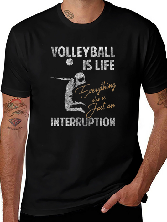 Volleyball is Life Graphic T-Shirt