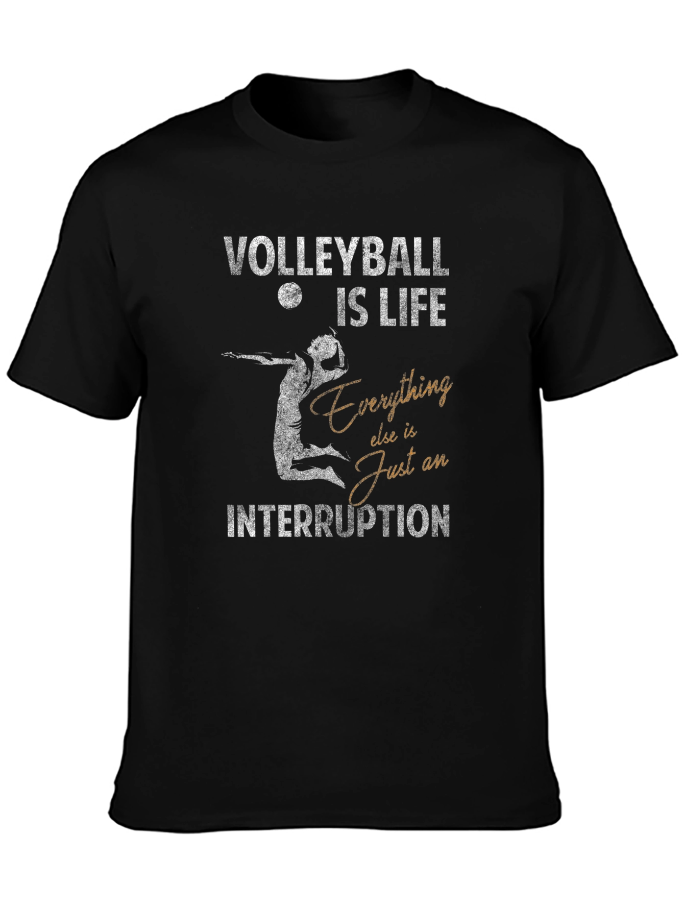 Volleyball is Life Graphic T-Shirt