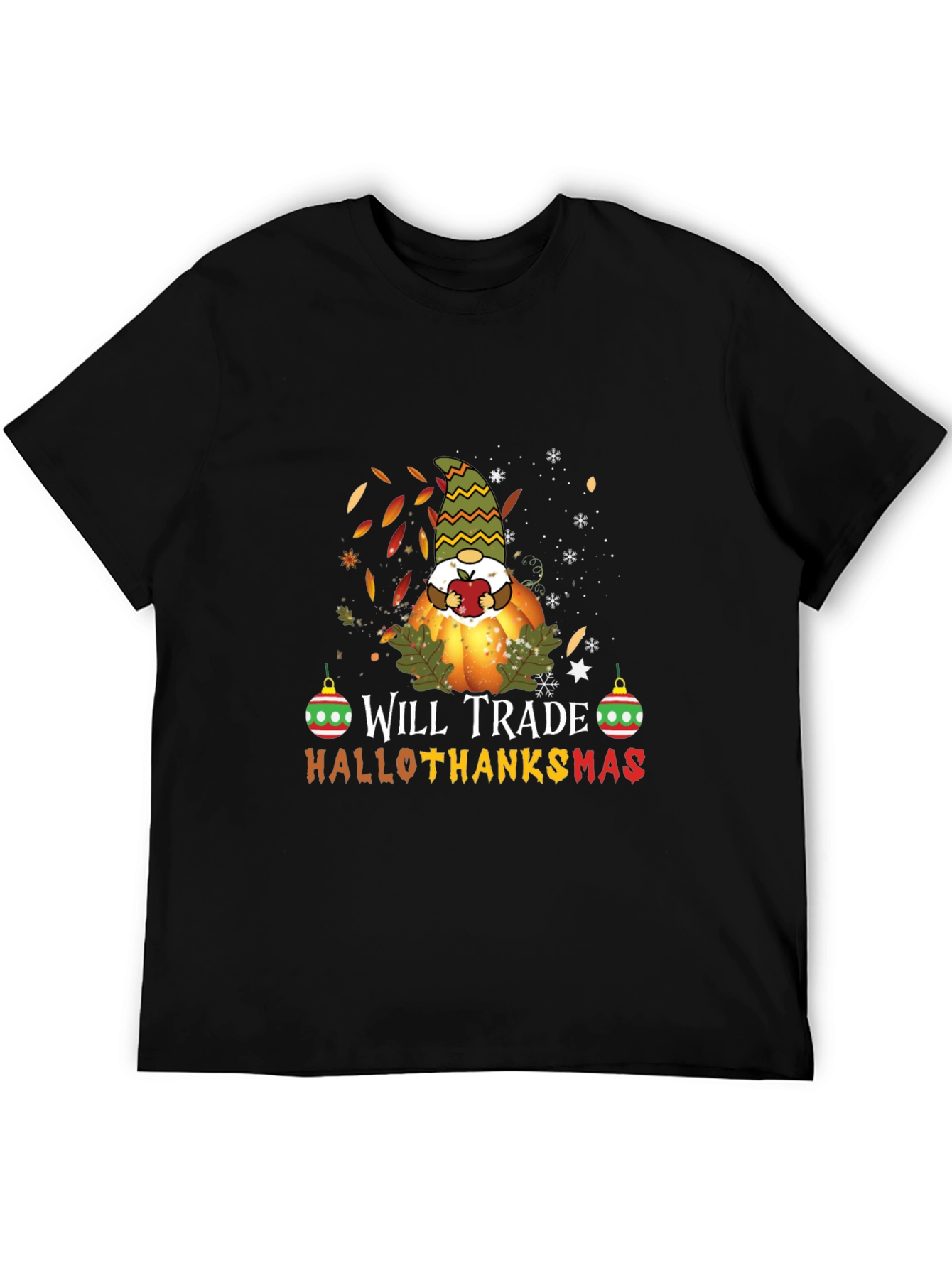 Hallothanksmas Gnome T-Shirt