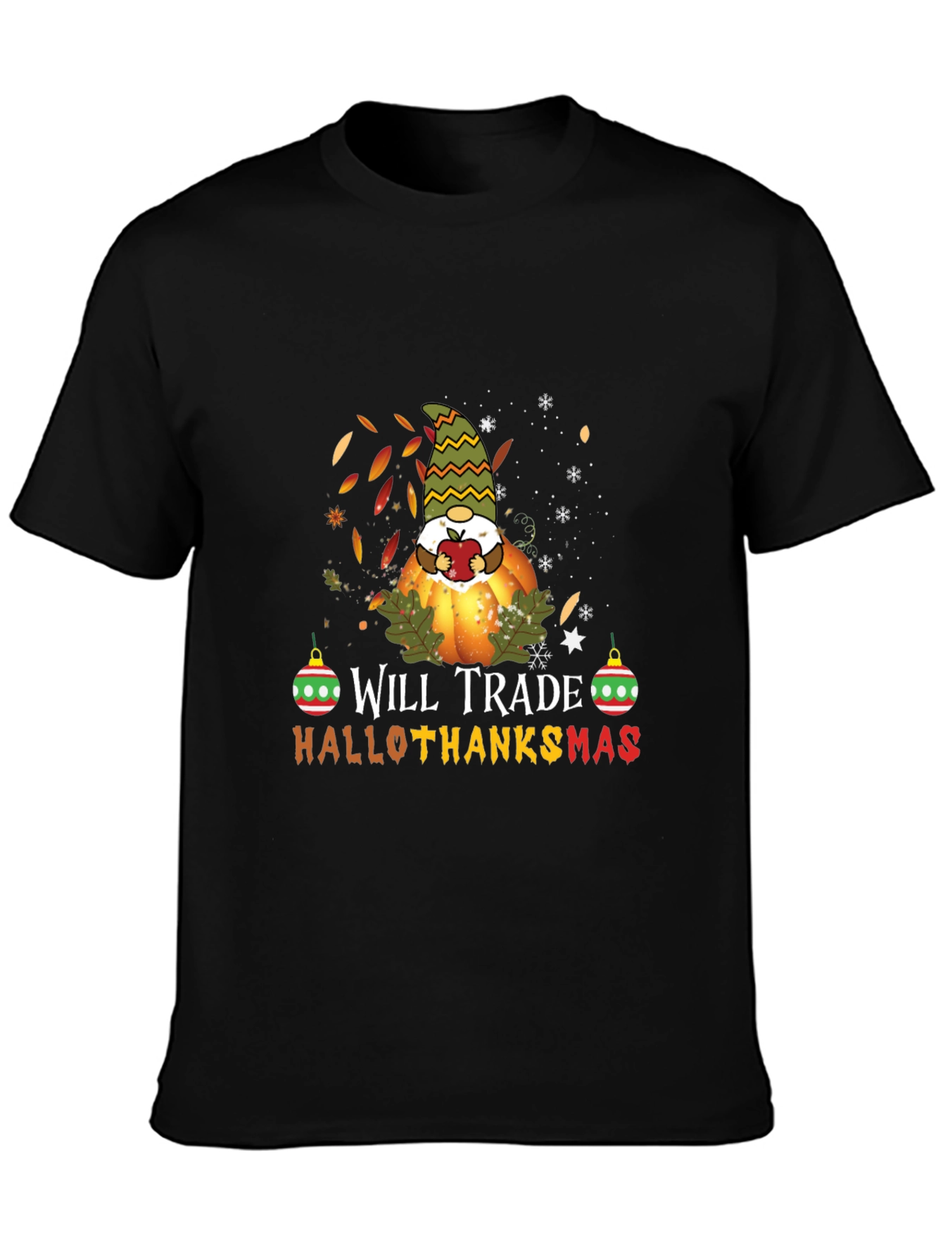 Hallothanksmas Gnome T-Shirt