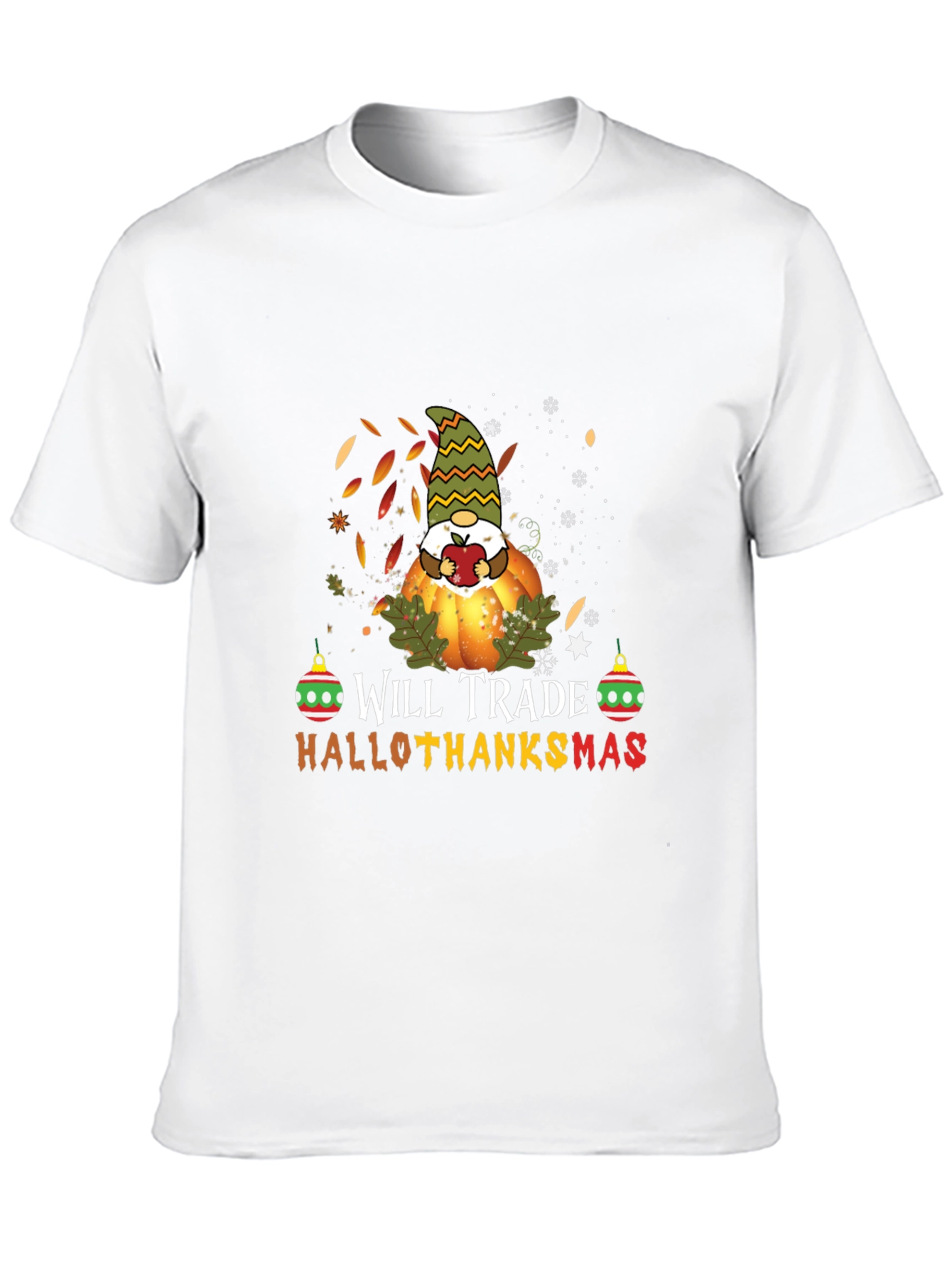 Hallothanksmas Gnome T-Shirt