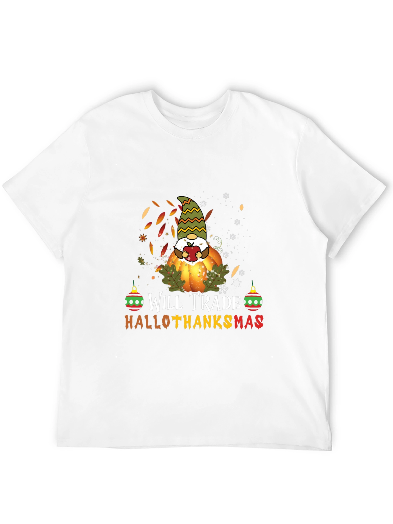 Hallothanksmas Gnome T-Shirt
