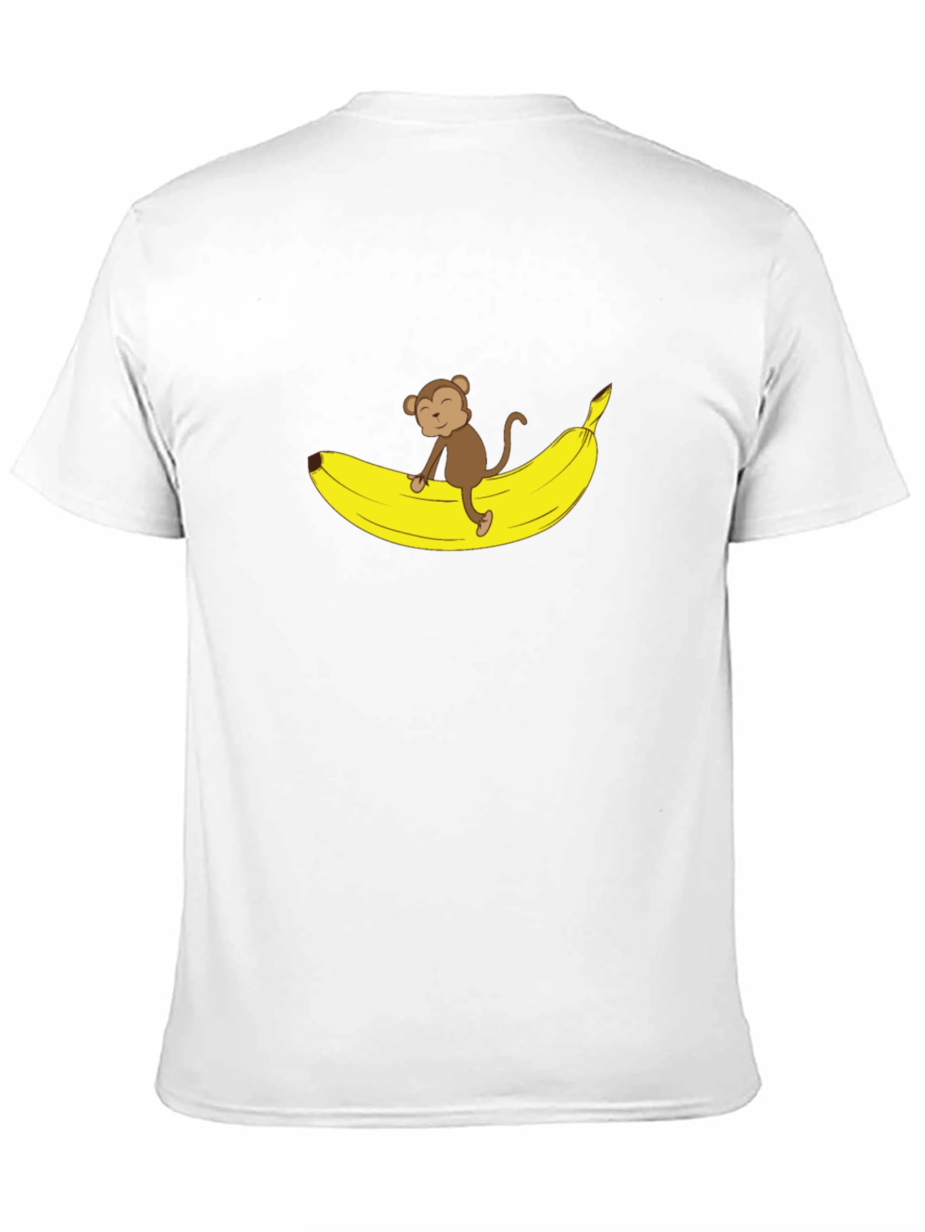 Monkey Banana Graphic T-Shirt - Black