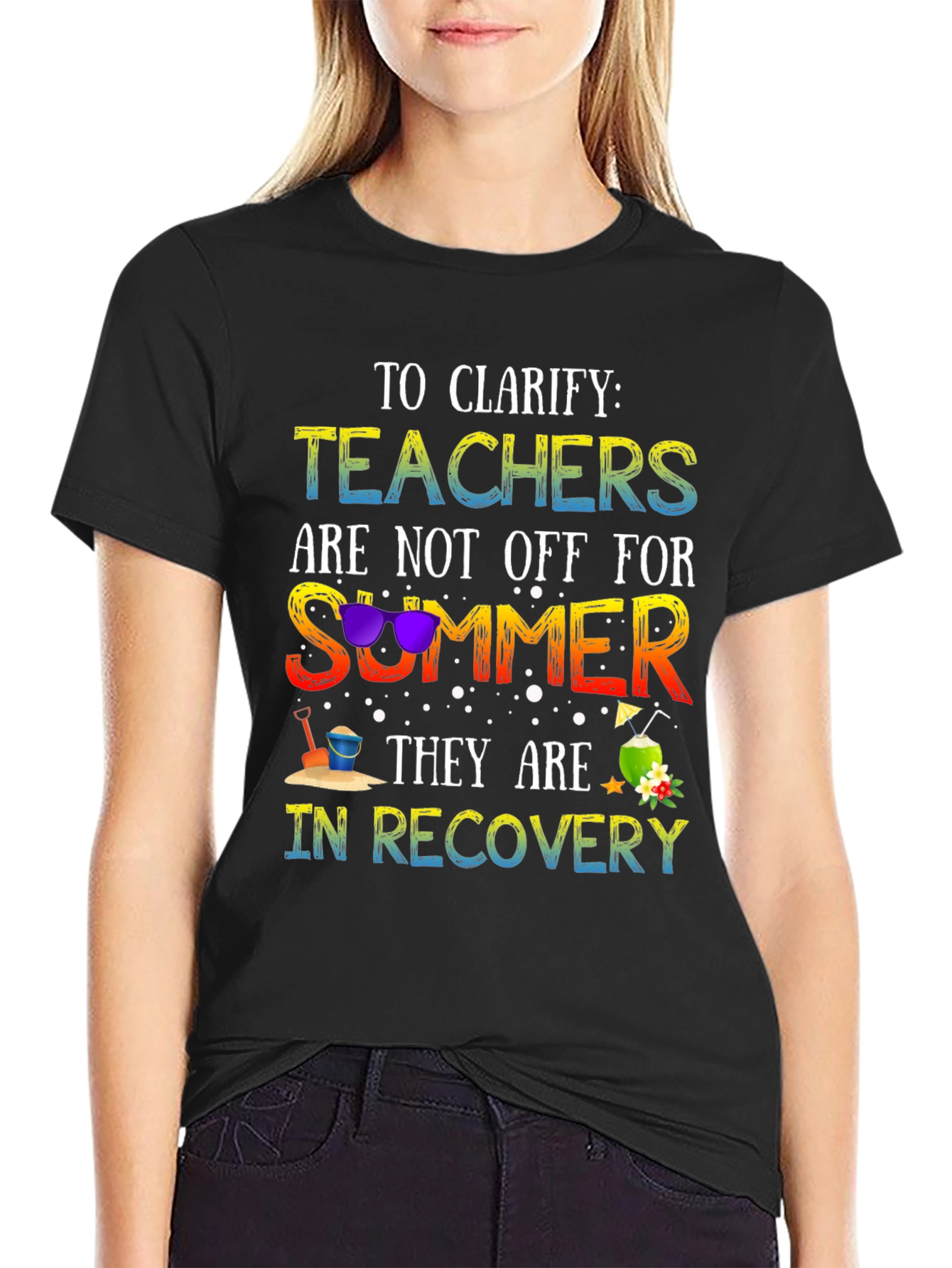 Teacher Summer Recovery T-Shirt