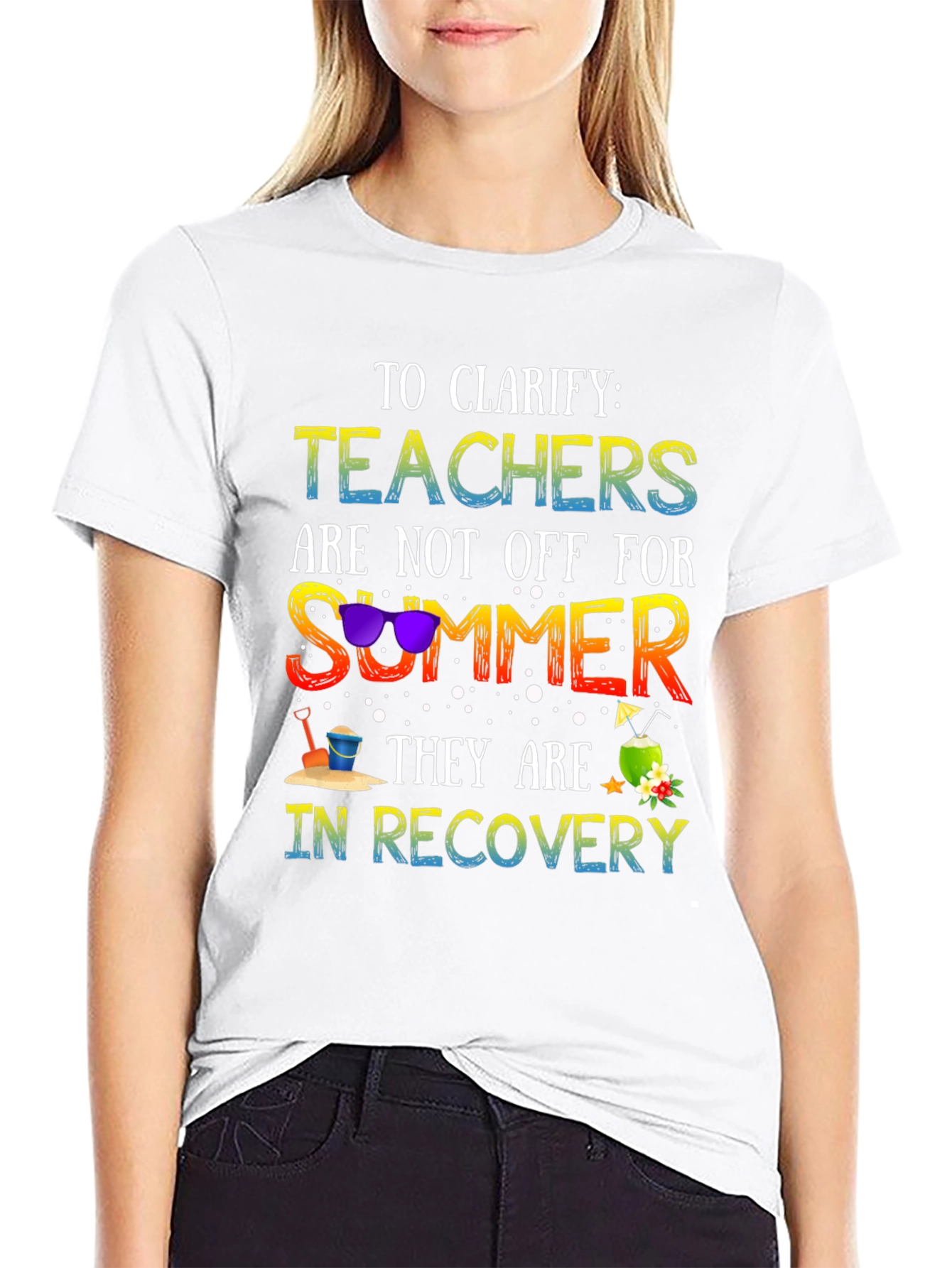Teacher Summer Recovery T-Shirt